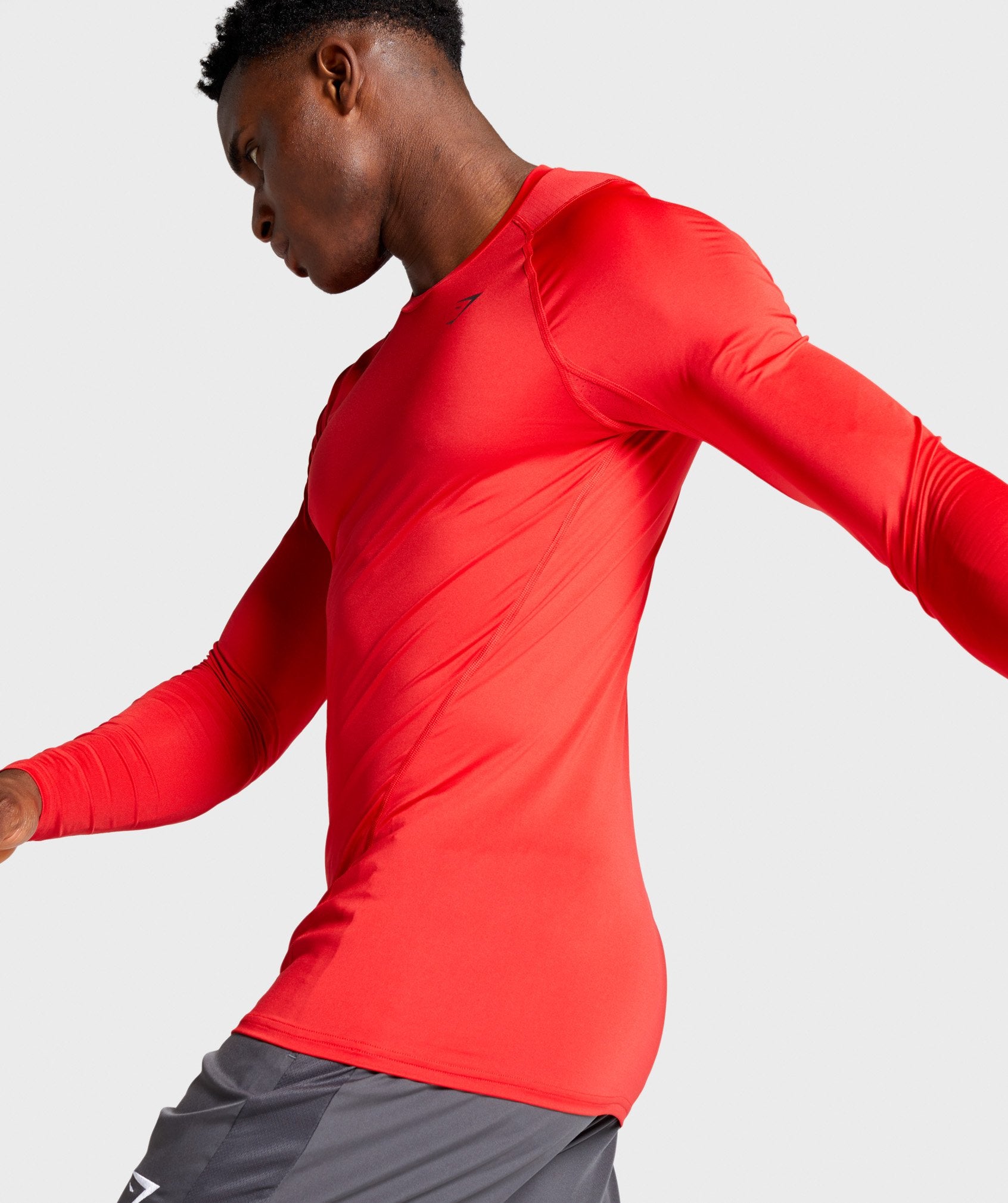 Element Baselayer Long Sleeve T-shirt in Red