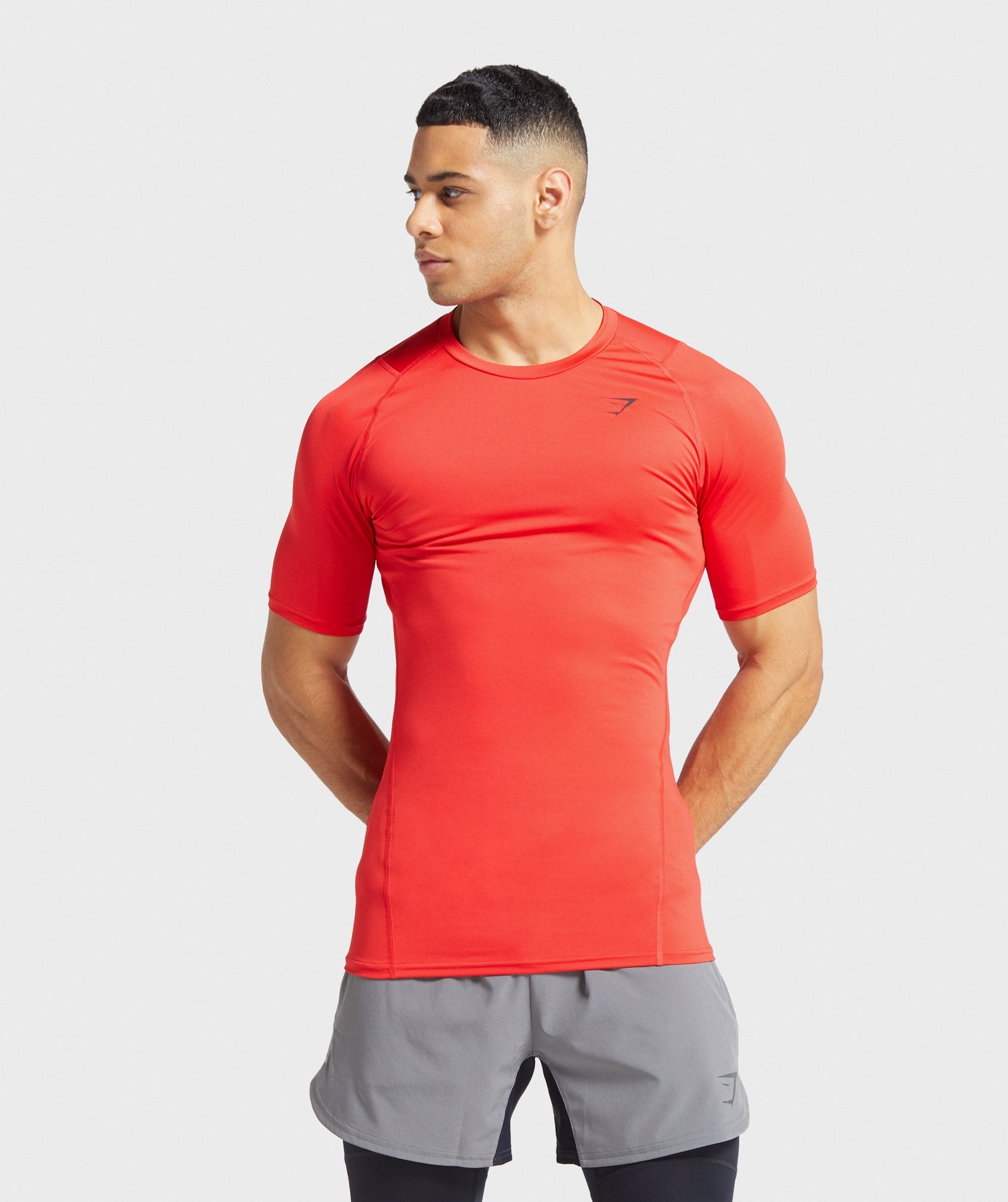 Element Baselayer T-Shirt in Red - view 1