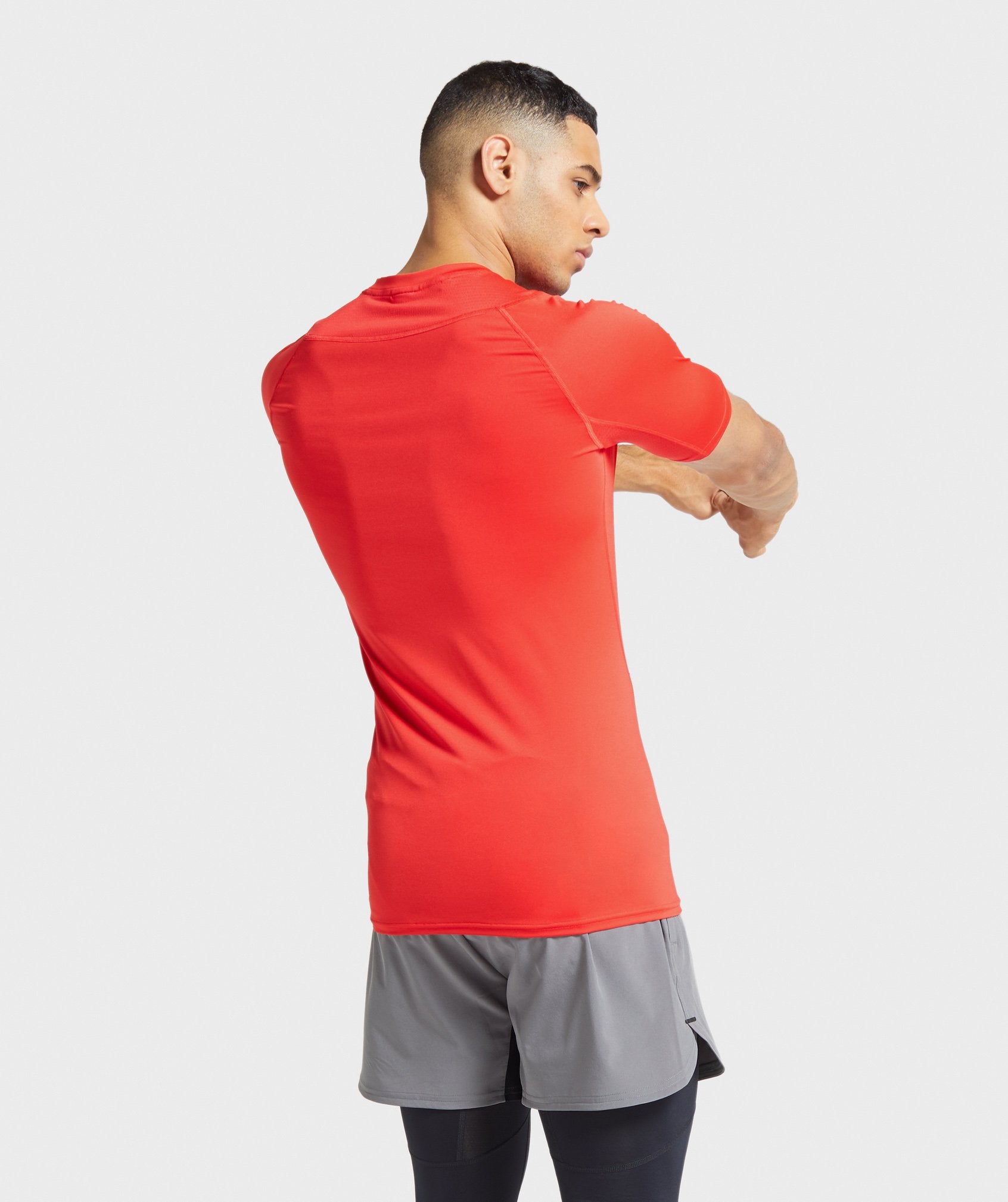 Element Baselayer T-Shirt in Red - view 2