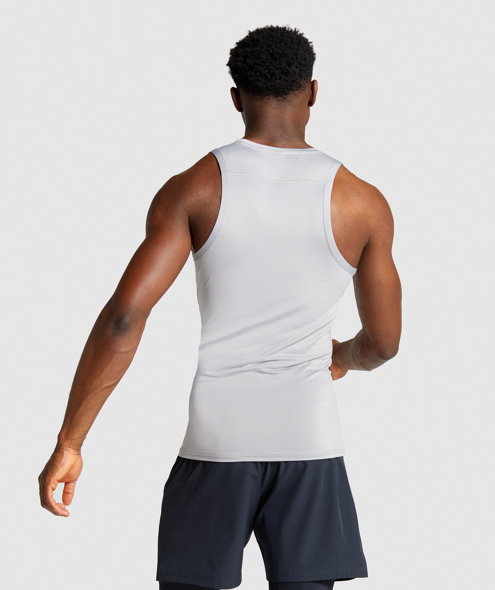 Element Baselayer Tank in Light Grey - view 2