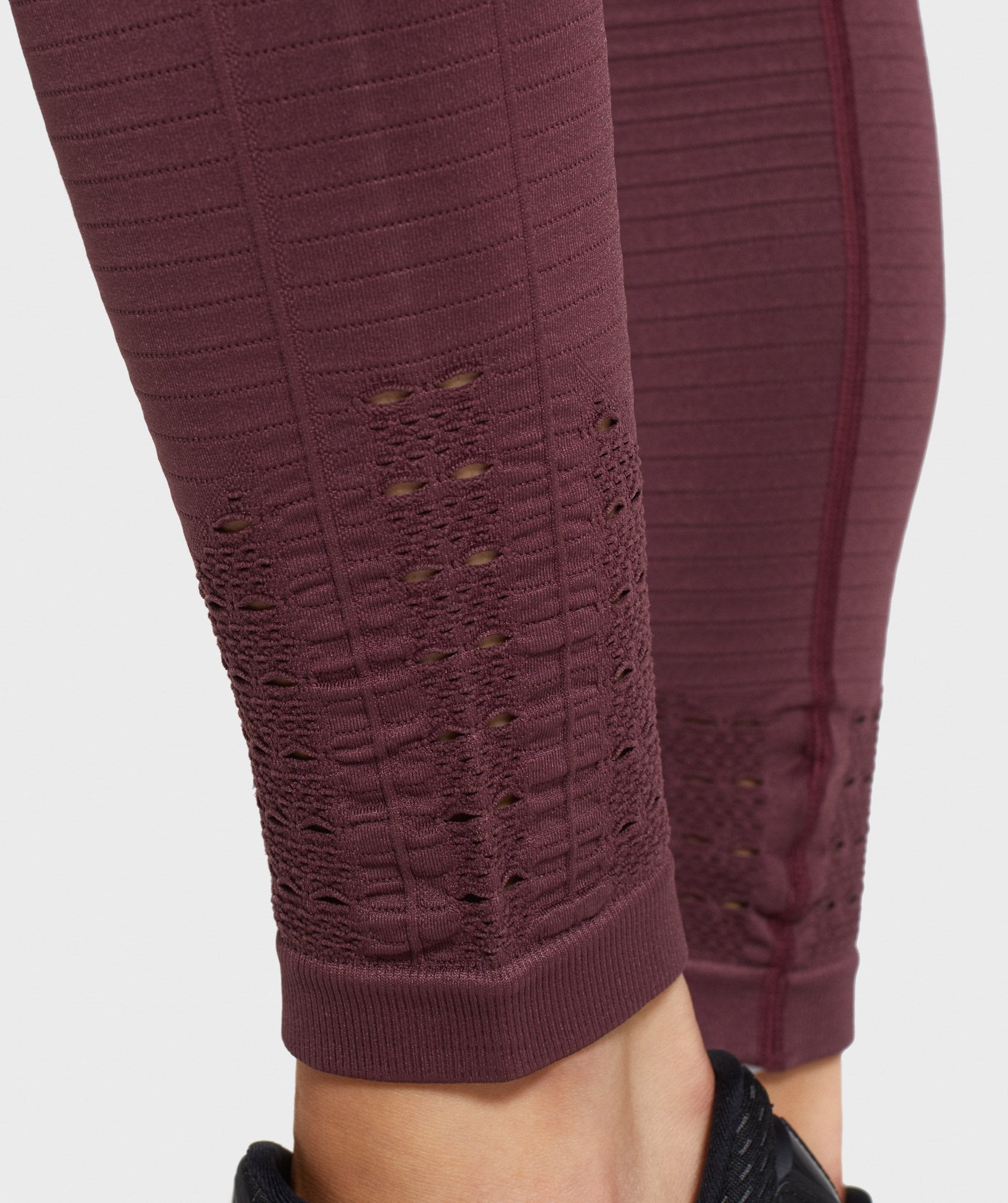 Energy+ Seamless Leggings in Berry Red - view 6