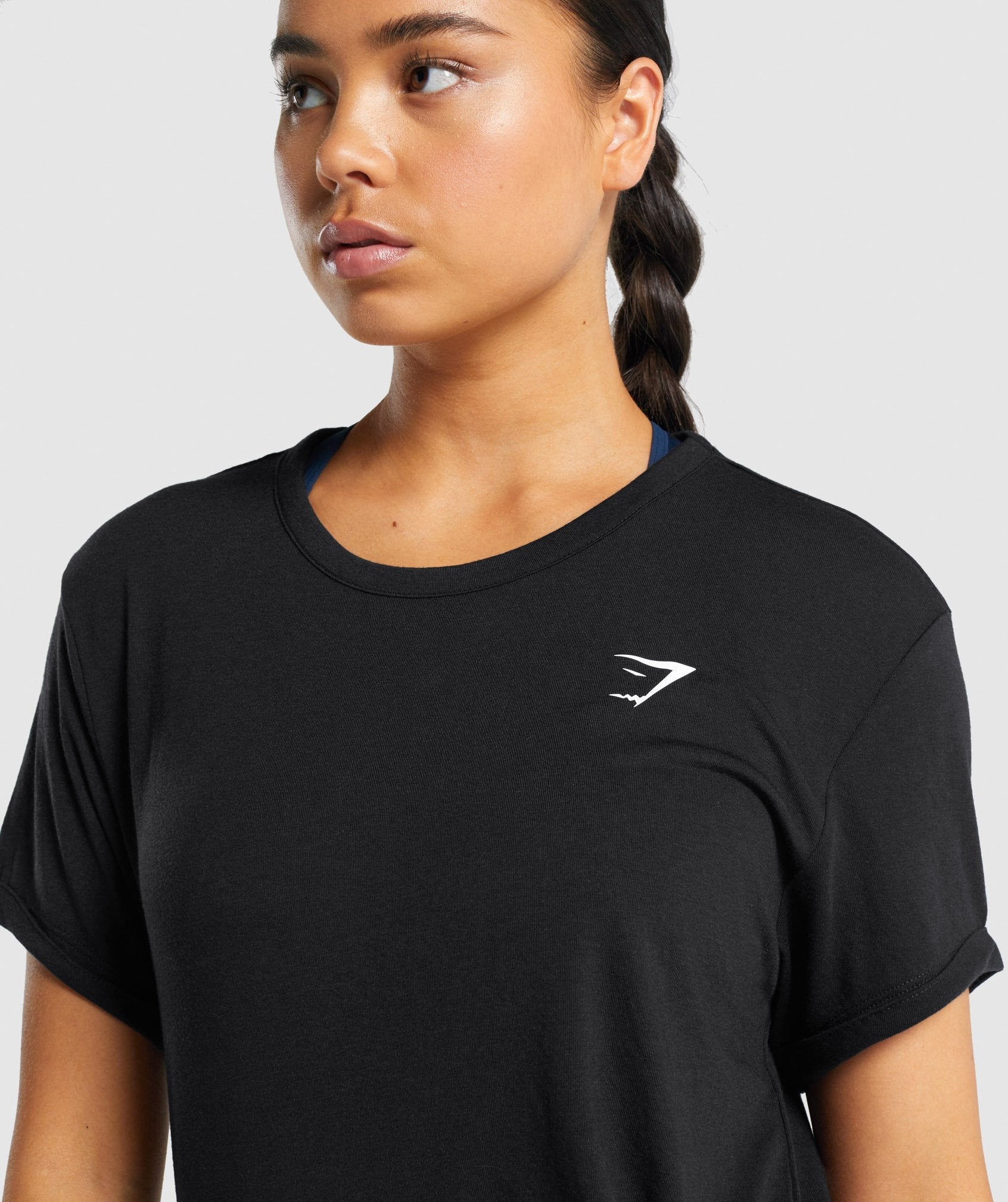 Essential T-Shirt in Black - view 5