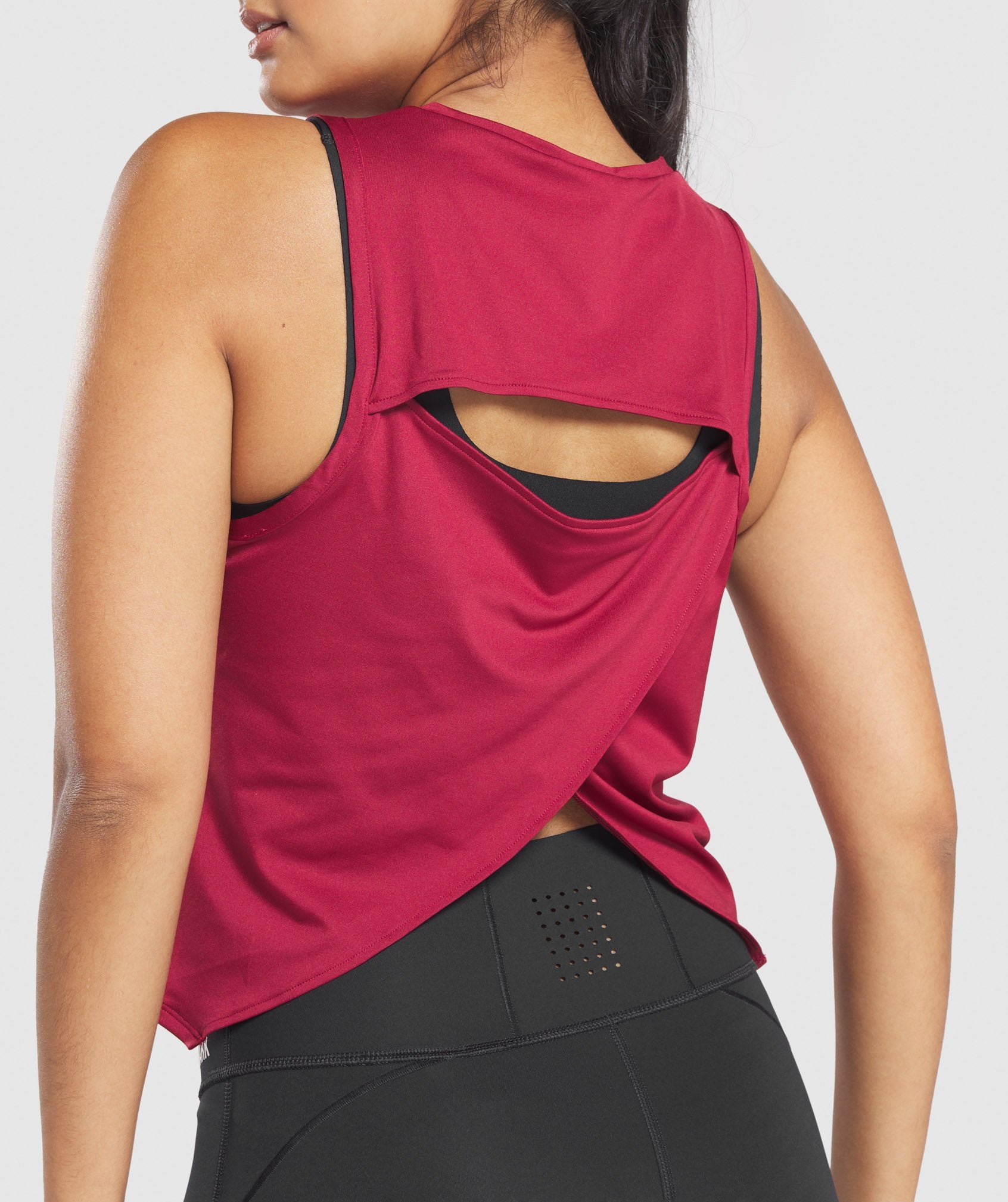 Euphoria Tank in Burgundy