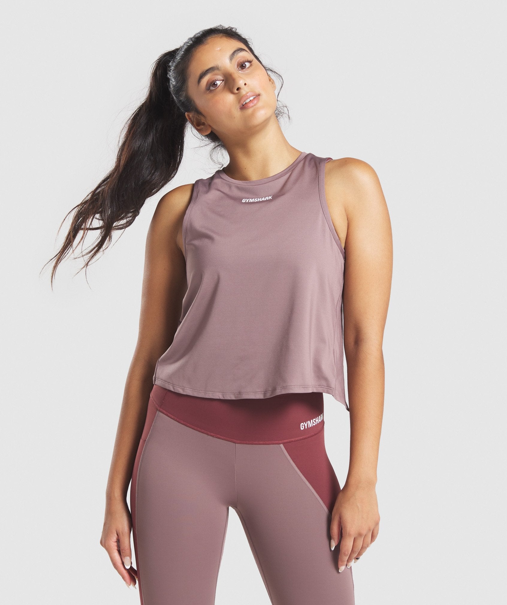 Euphoria Tank in Taupe - view 1
