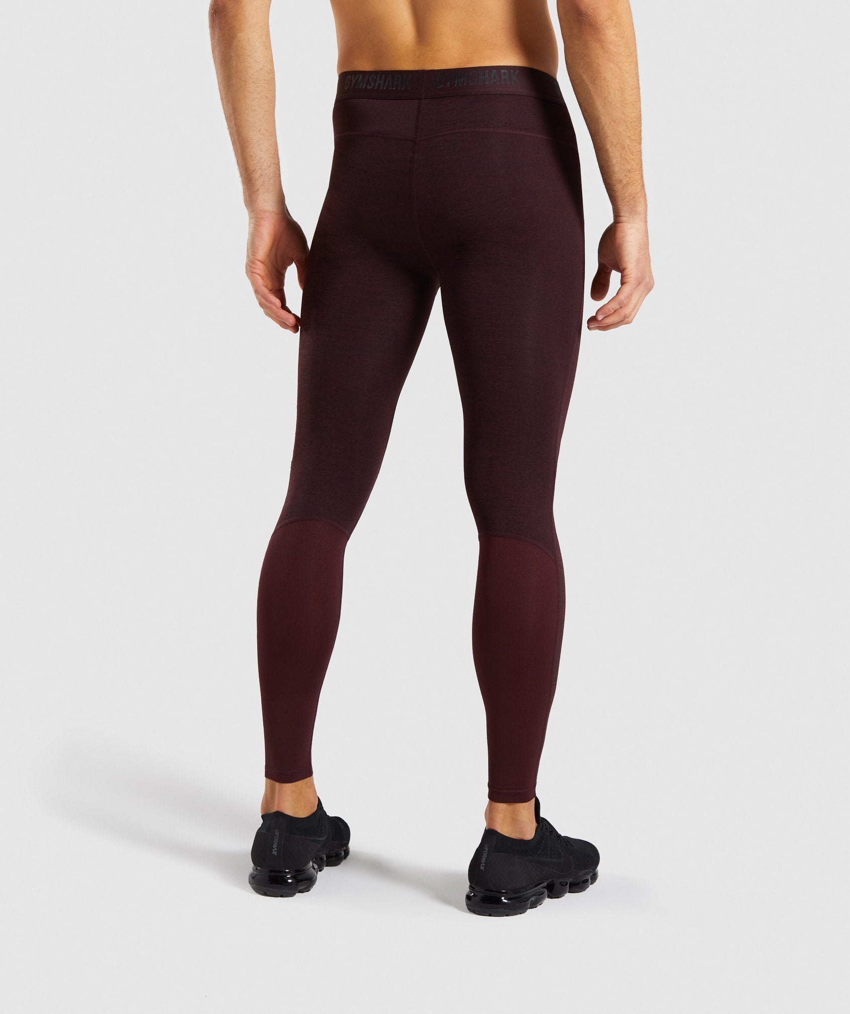 Element+ Baselayer Leggings in Ox Red Marl - view 2