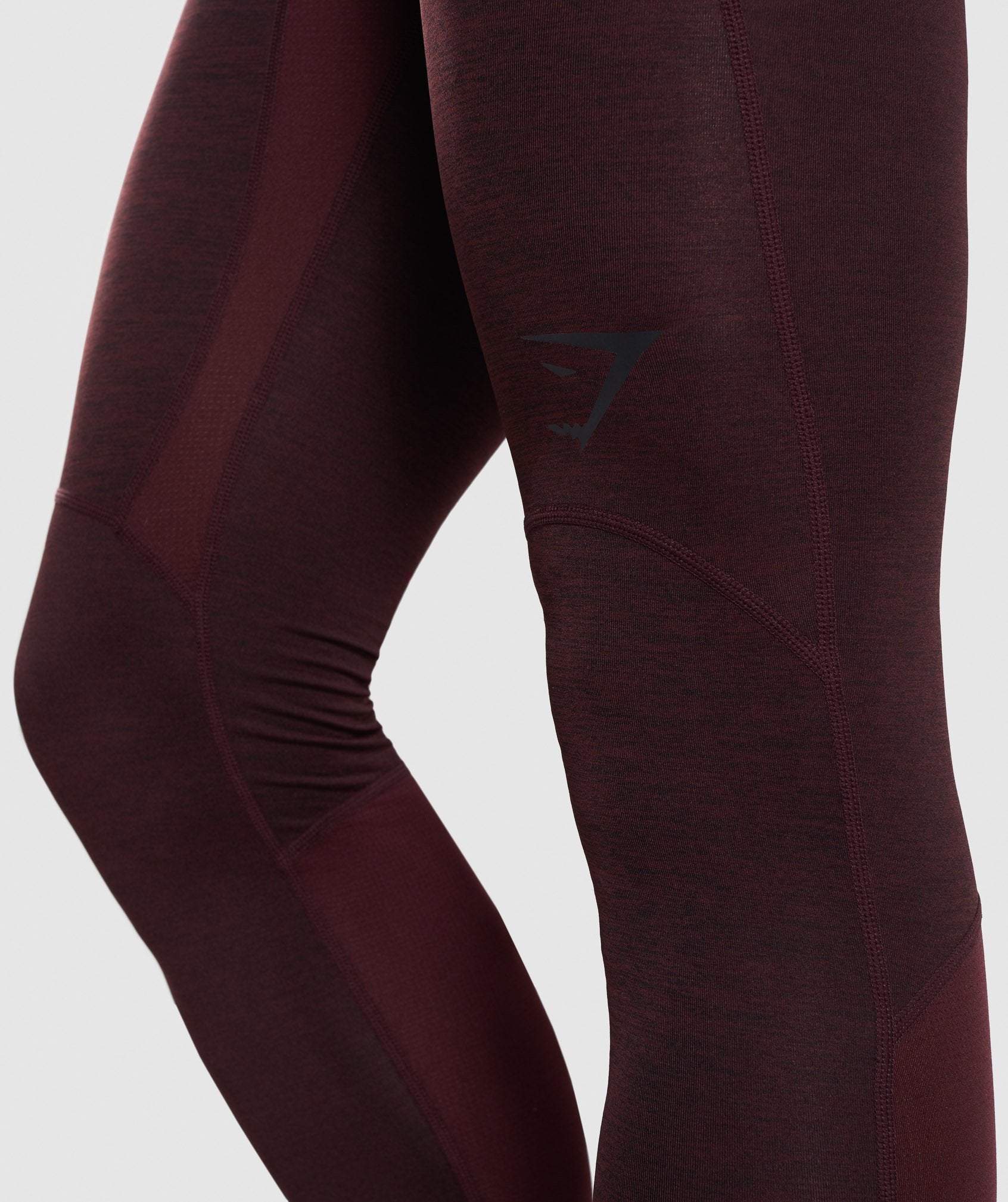 Element+ Baselayer Leggings in Ox Red Marl - view 5