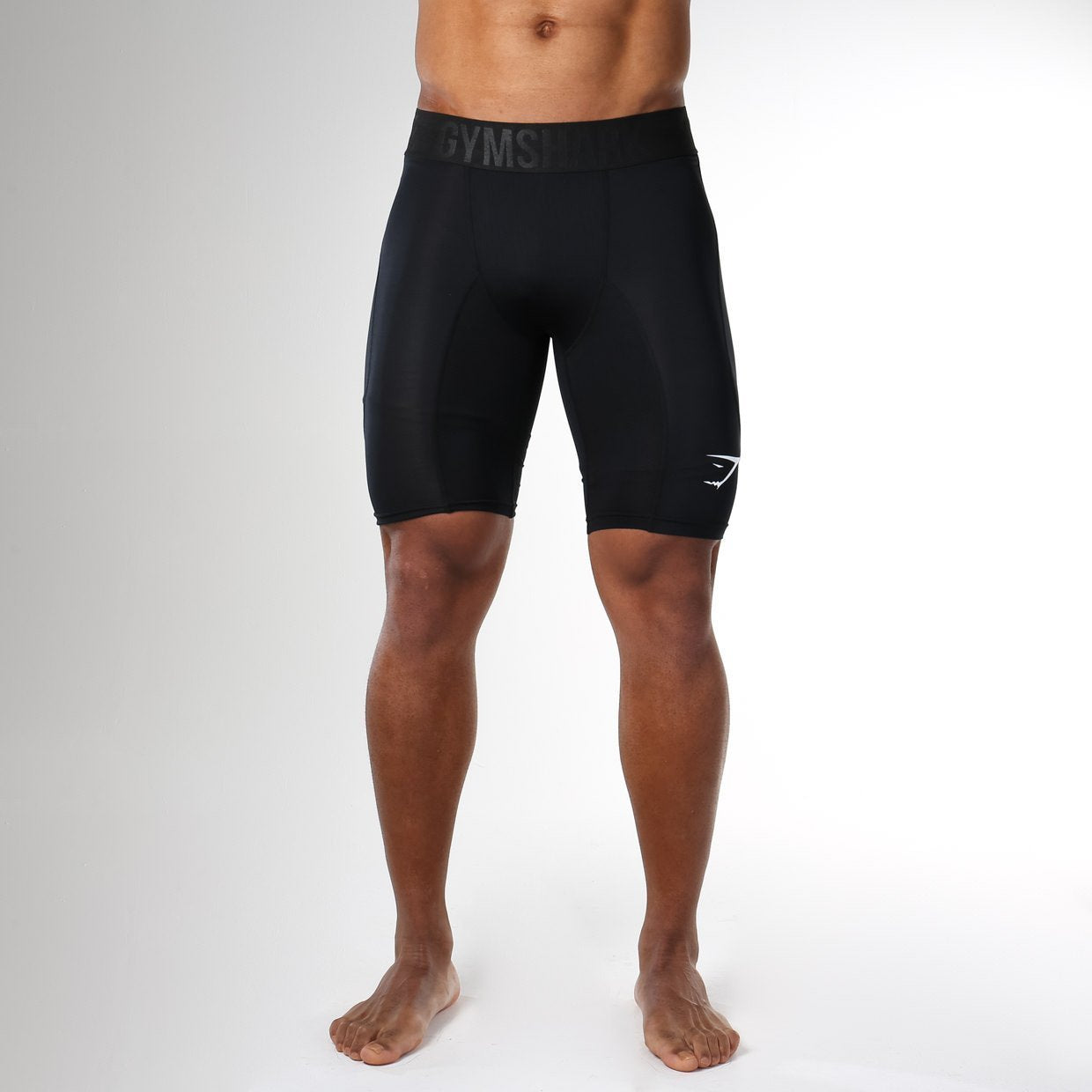 Element Compression Shorts in Black - view 3