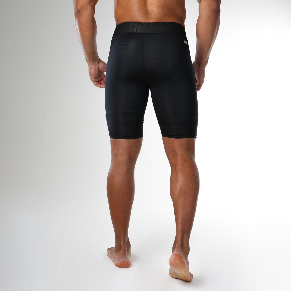 Element Compression Shorts in Black - view 2