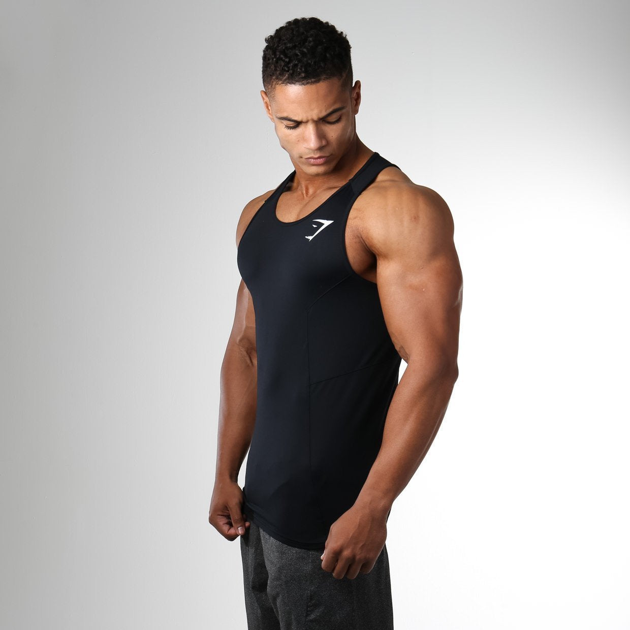 DRY Element Tank Top in Black - view 2