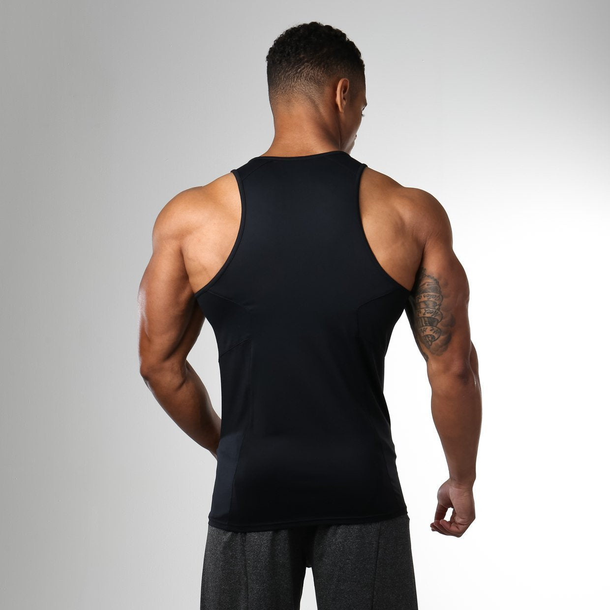 DRY Element Tank Top in Black - view 4