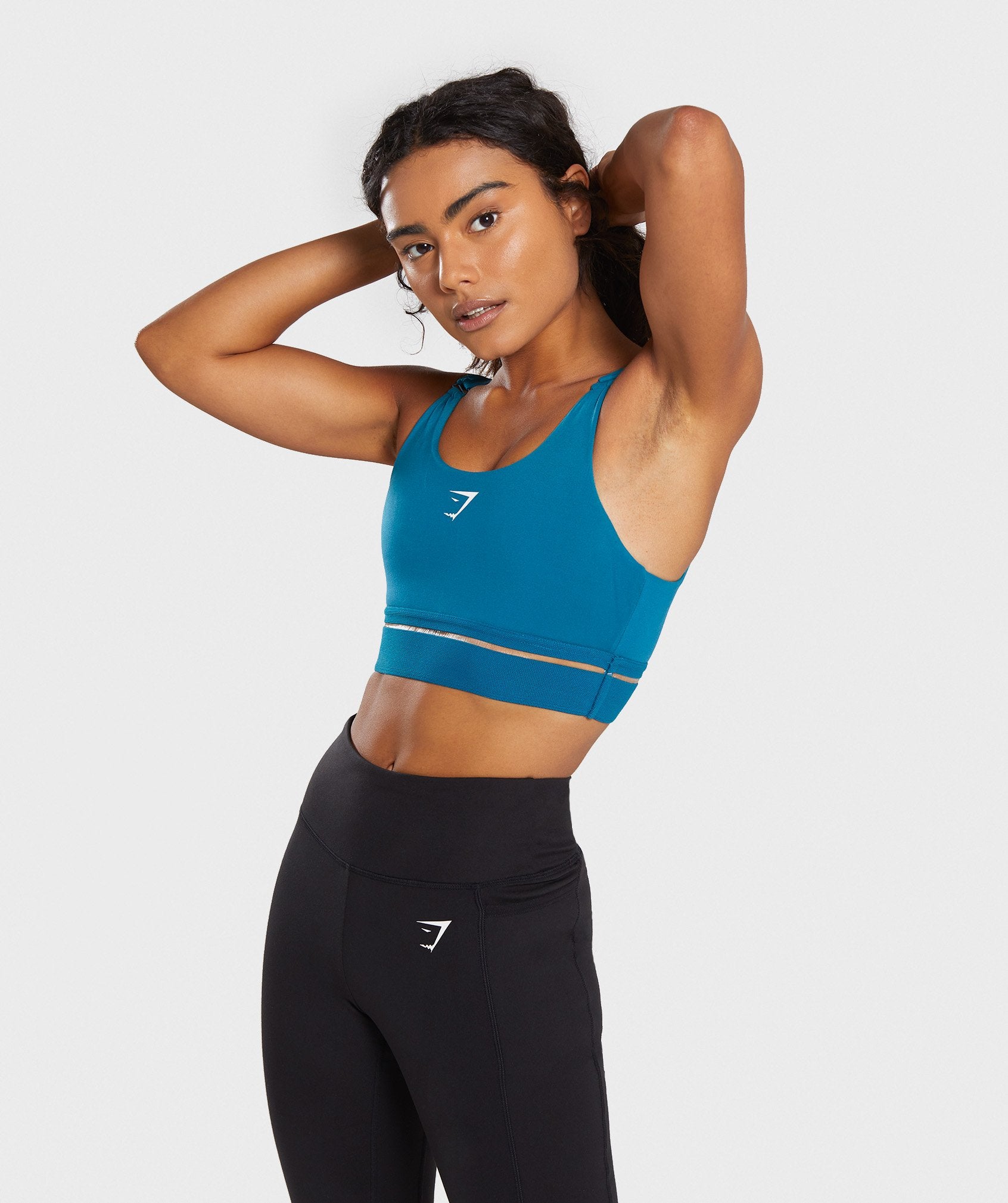 Embody Sports Bra in Deep Teal - view 3