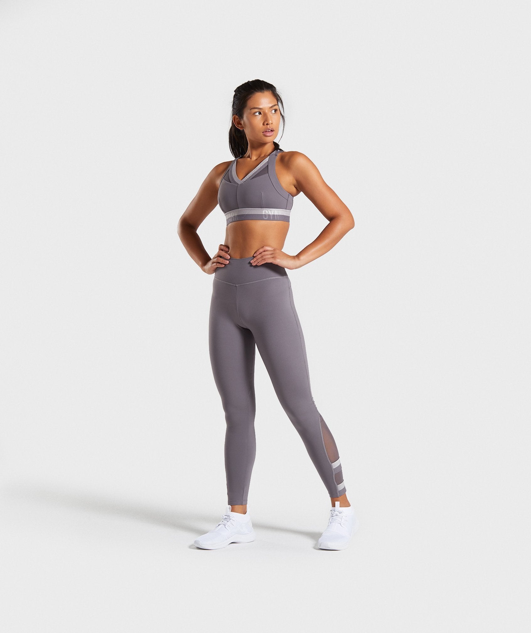 Empower Leggings in Slate Lavender - view 3