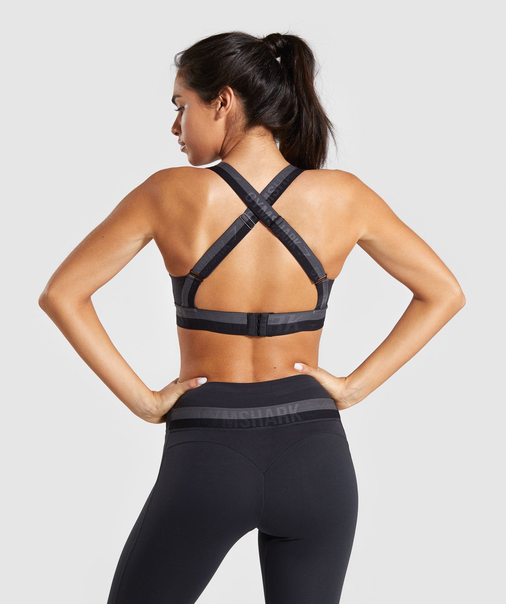 Empower Sports Bra in Black - view 2