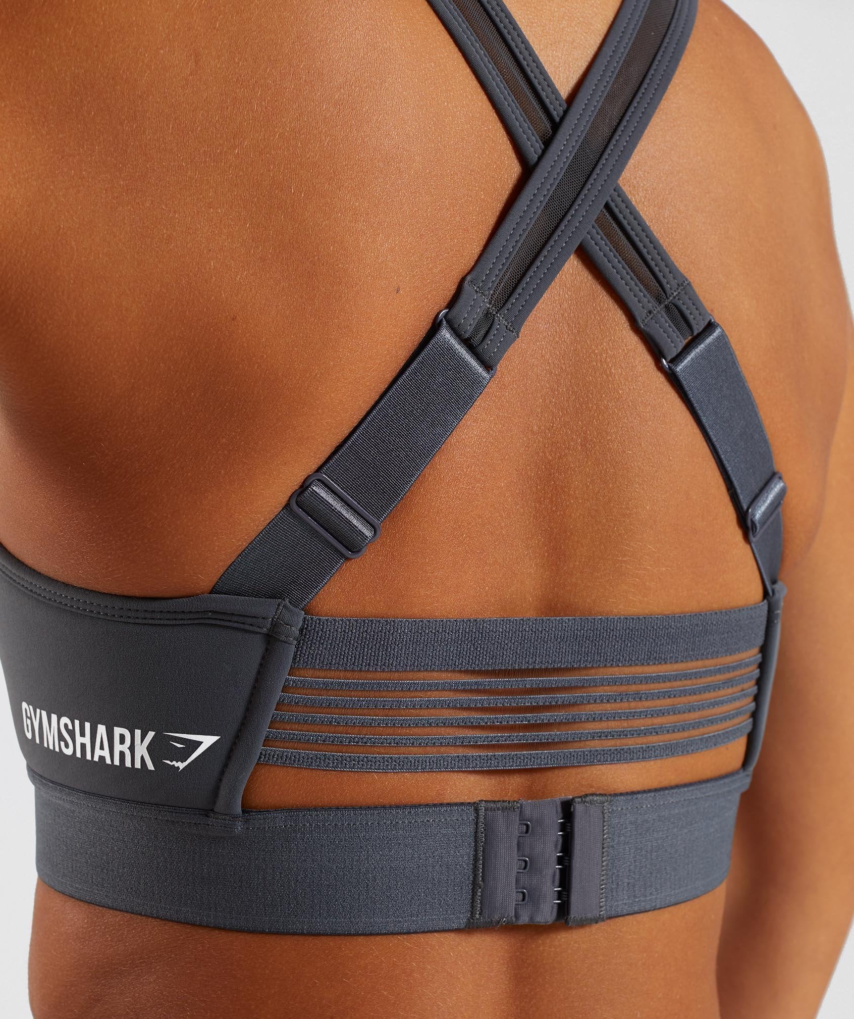 Endurance Sports Bra in Charcoal - view 6