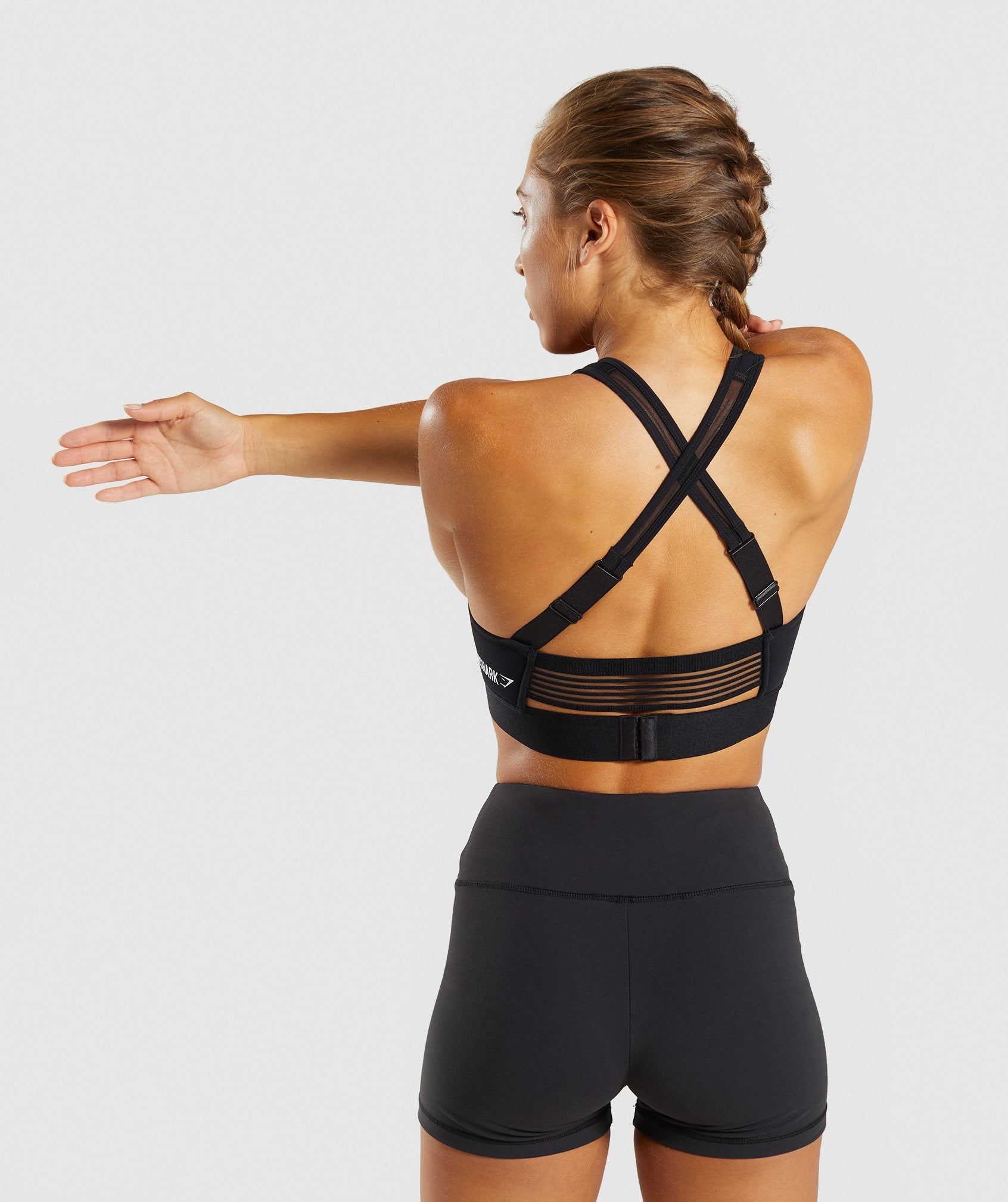 Endurance Sports Bra in Black - view 2