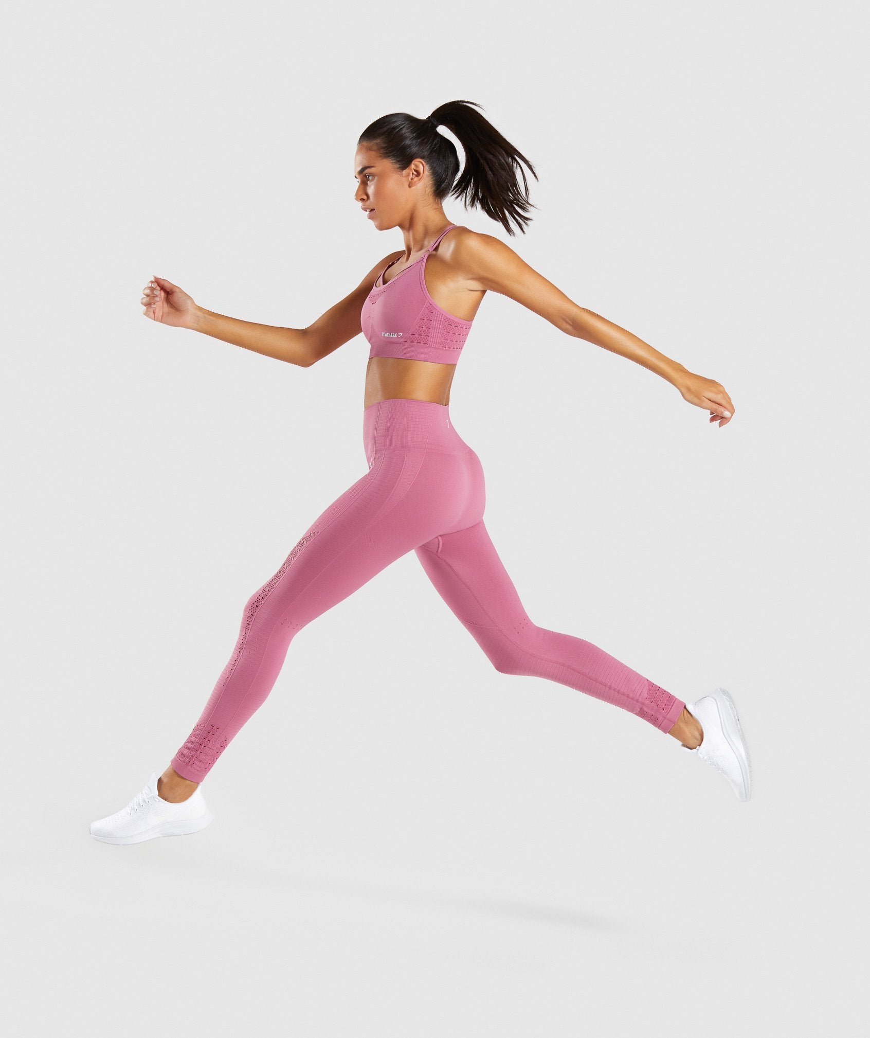 Energy+ Seamless Leggings in Dusky Pink - view 4