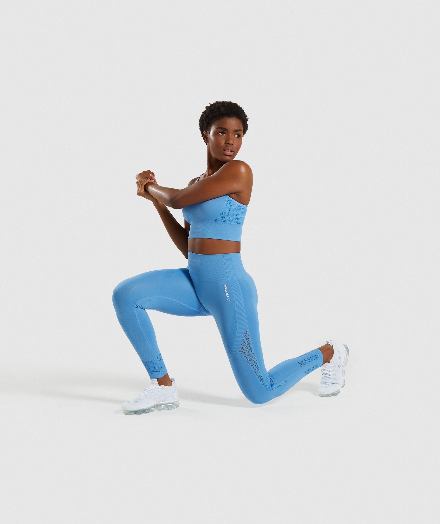 Energy+ Seamless Leggings in Blue - view 4