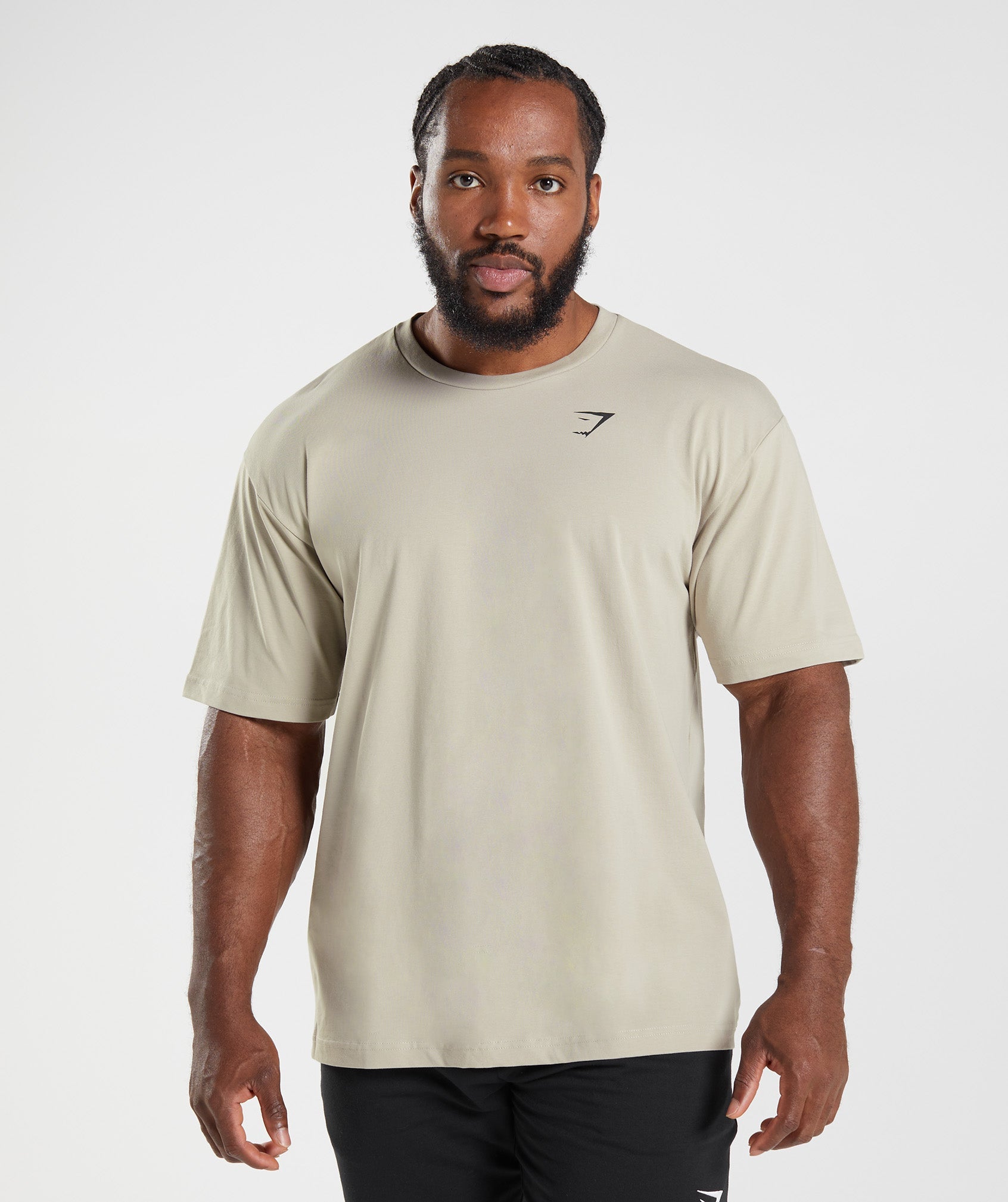 Essential Oversized T-Shirt in Pebble Grey