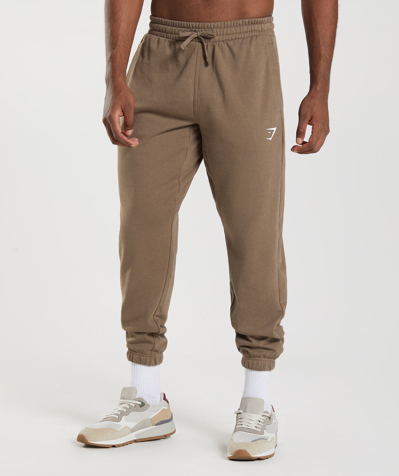 Essential Oversized Joggers in Soul Brown - view 1