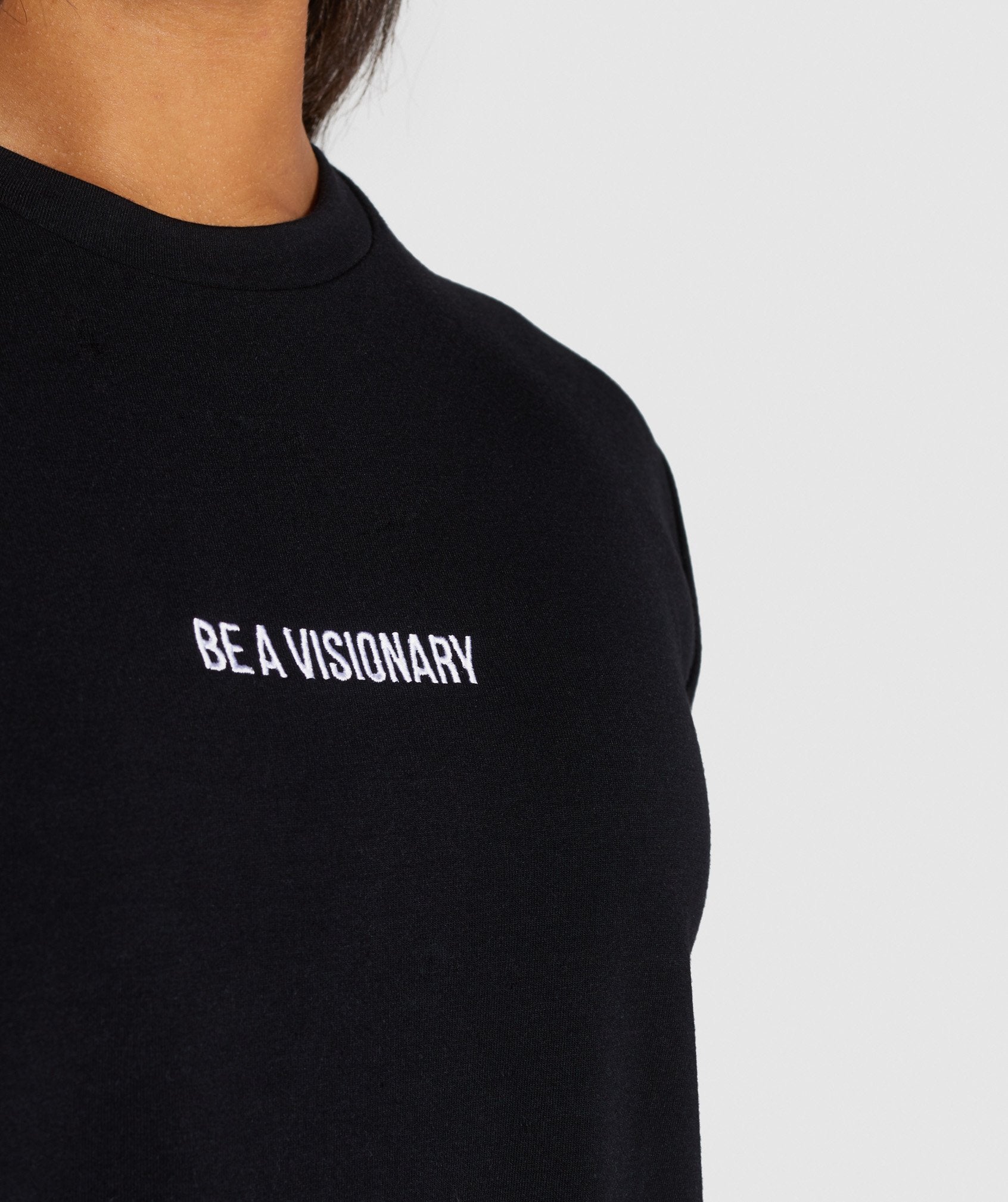 Essential Be a Visionary Tee in Black - view 4