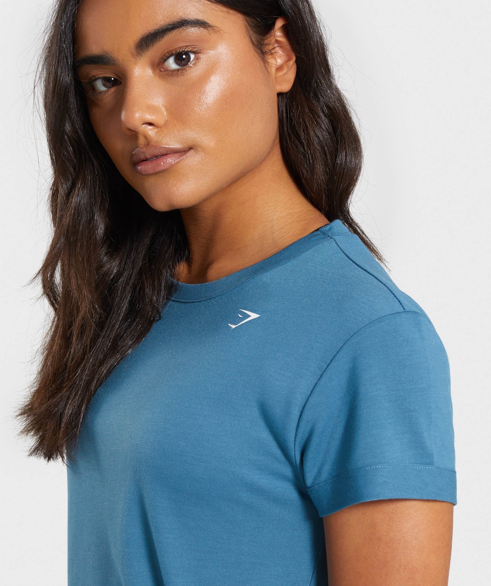 Essential Tee in Teal - view 4