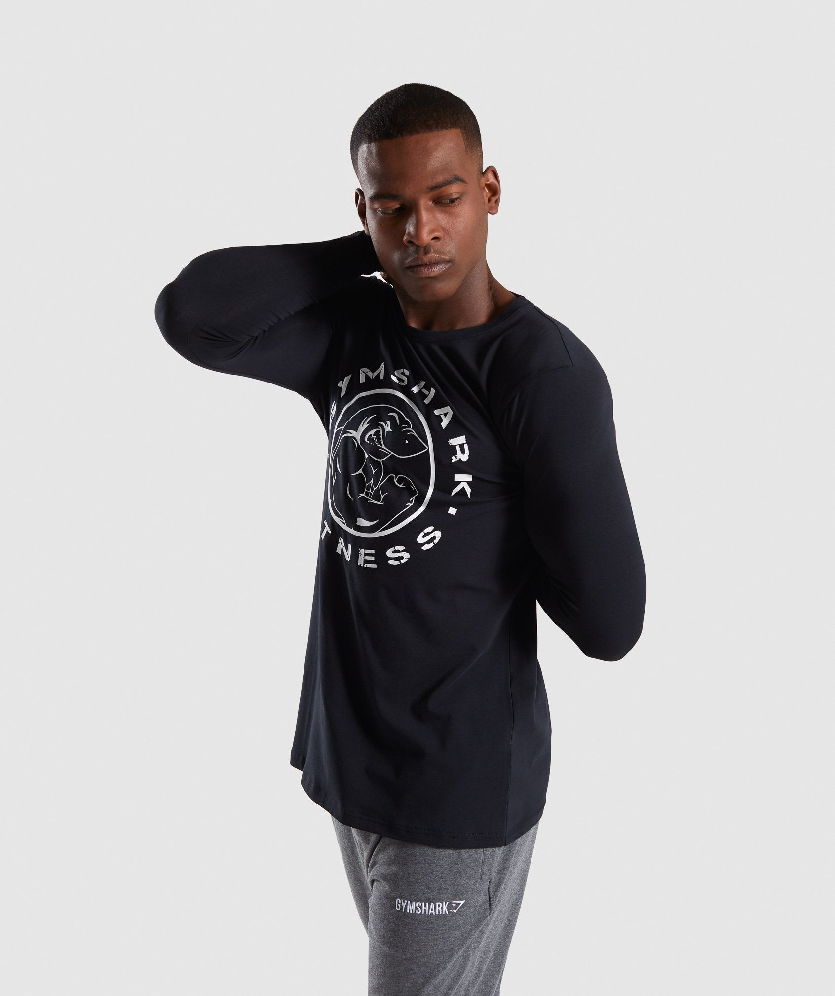 Legacy Long Sleeve T-Shirt in Black - view 3