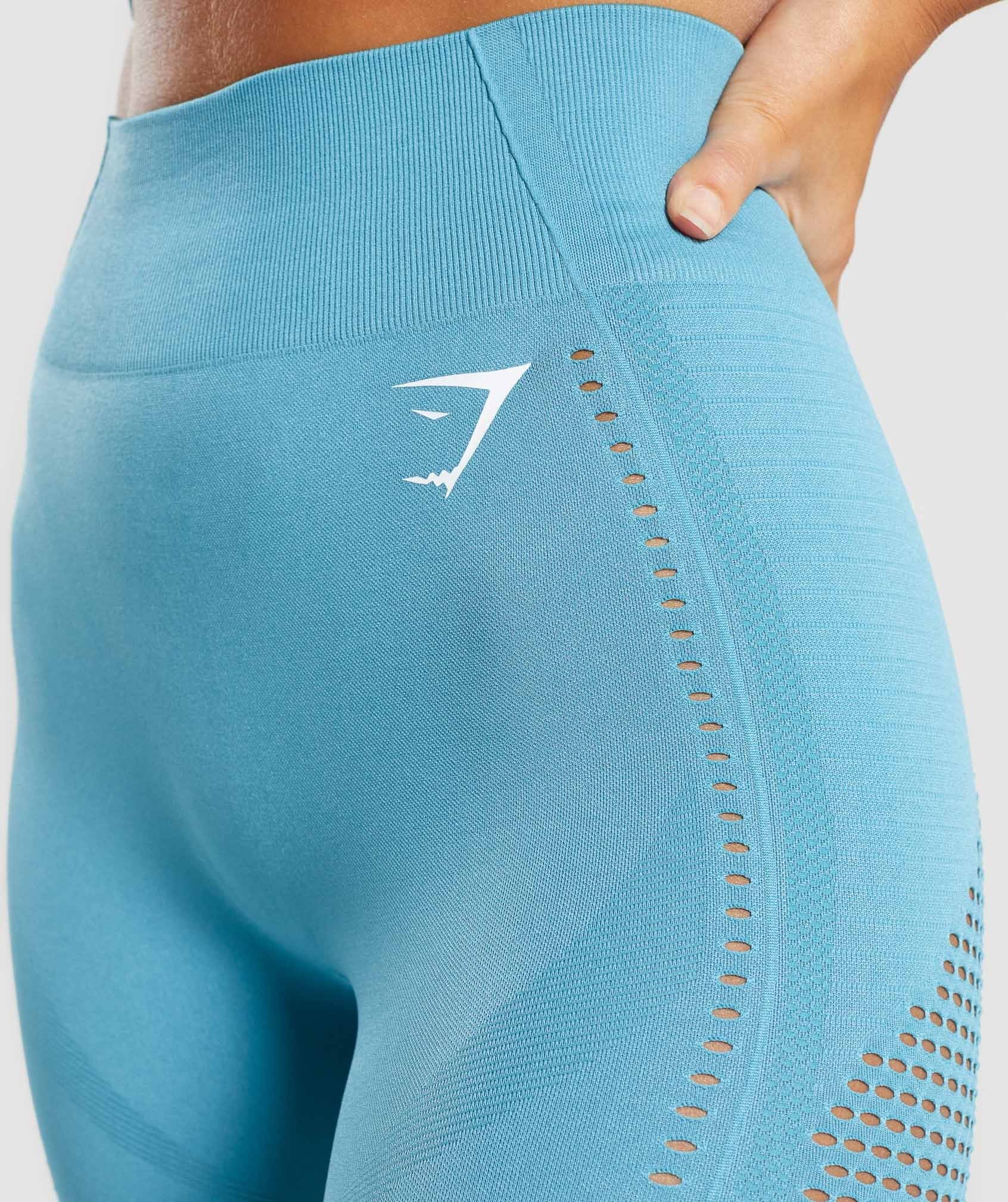 Flawless Knit Tights in Sea Blue - view 5