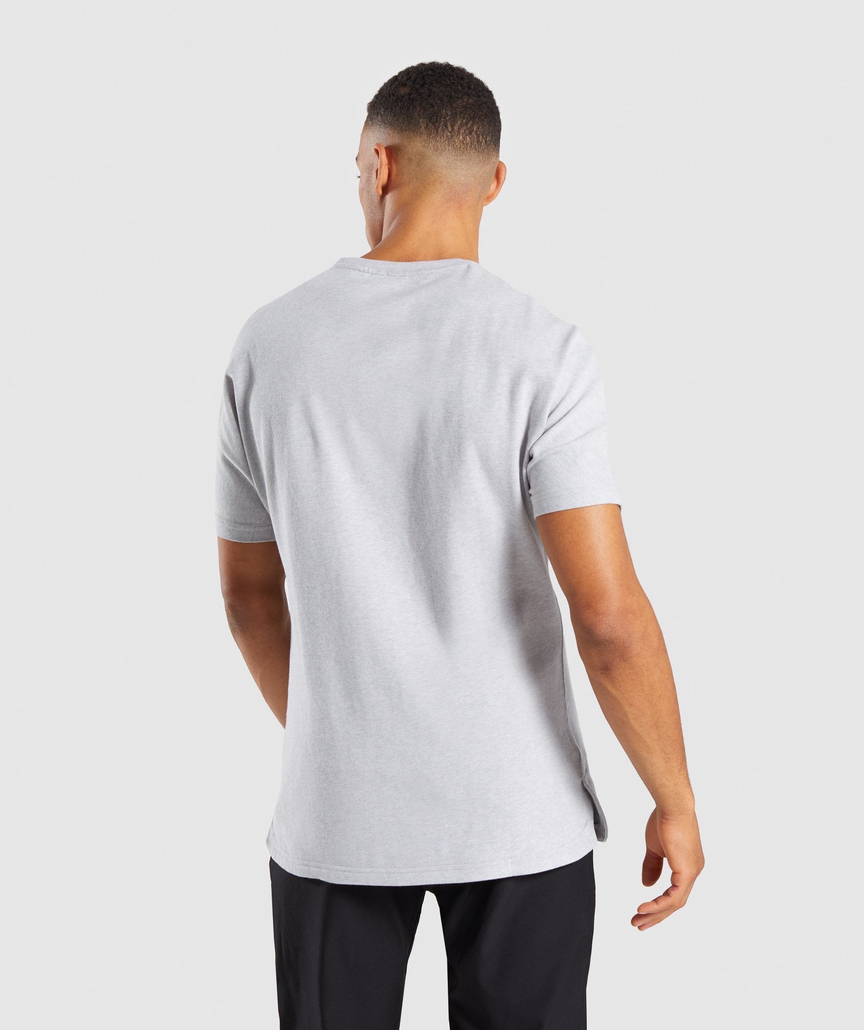Fresh T-Shirt in Light Grey Marl - view 2