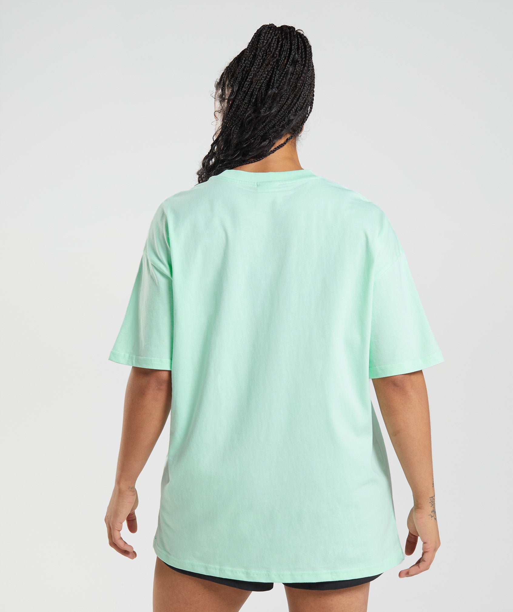 Legacy Oversized T-Shirt in Turbo Blue - view 2