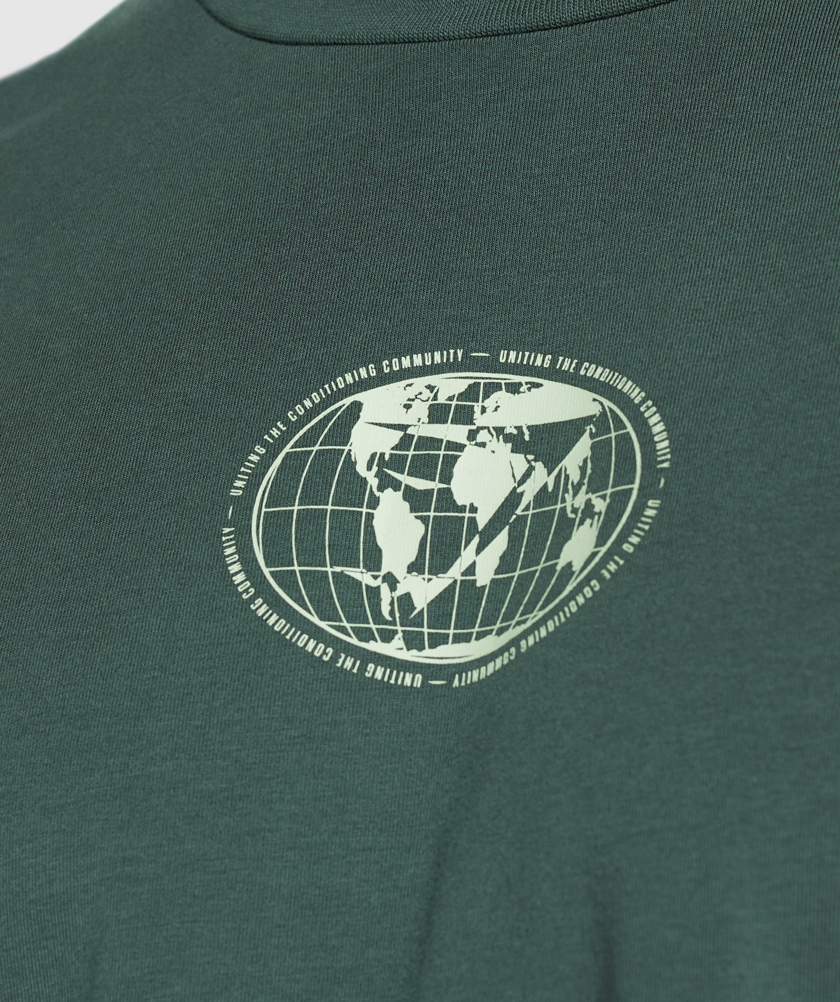 Recovery Graphic T-Shirt in Obsidian Green - view 6