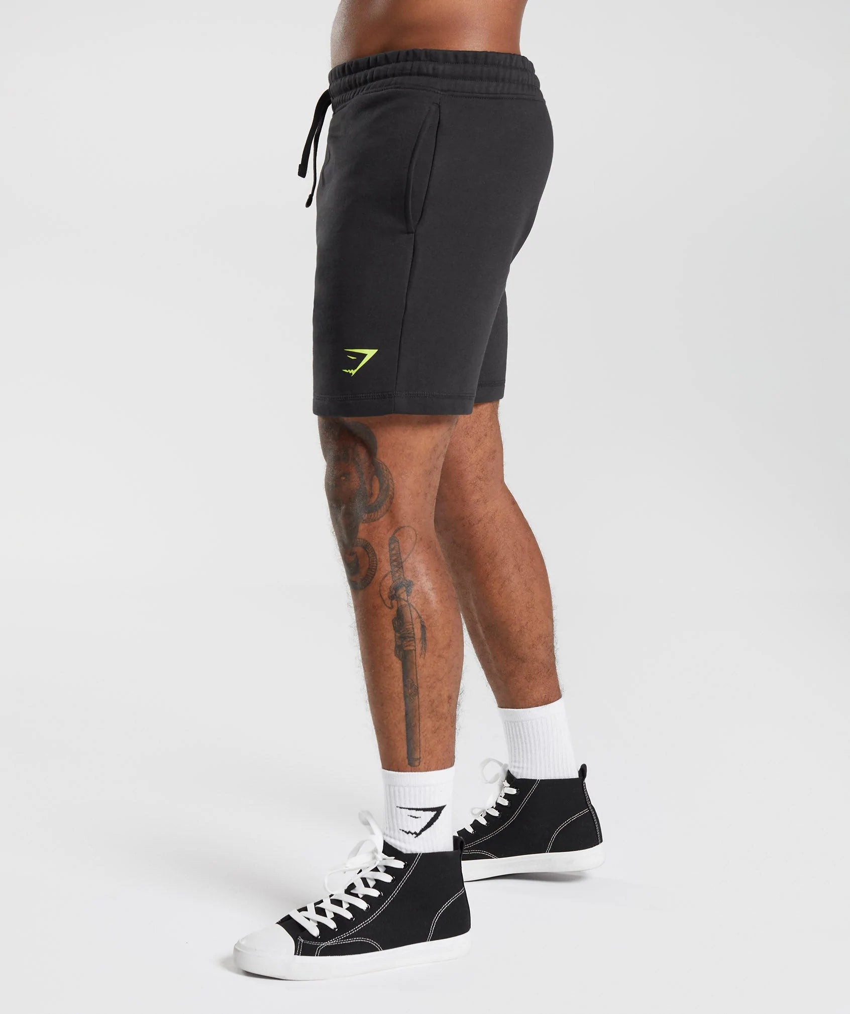 Recovery Graphic Shorts in Black - view 4