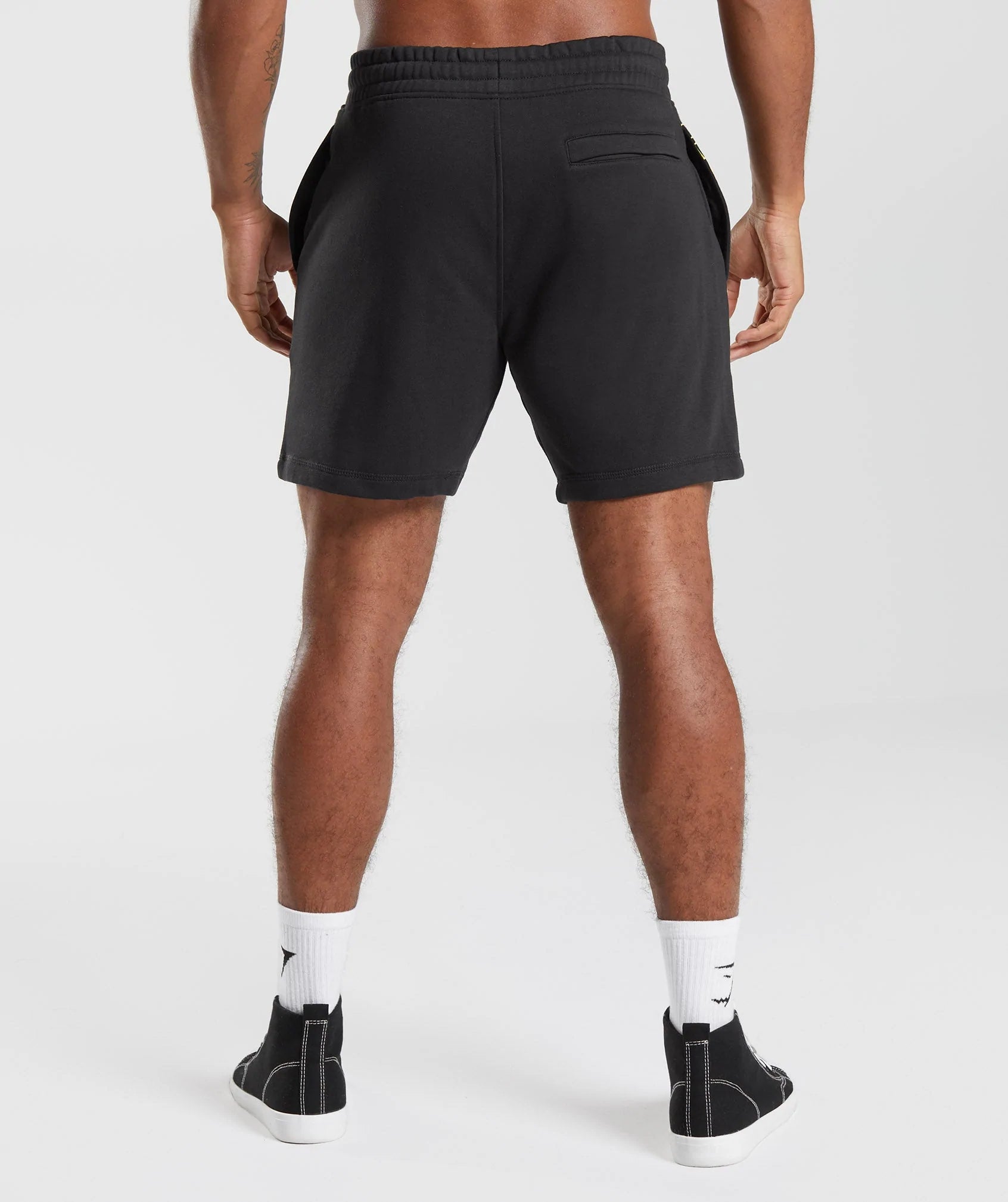 Recovery Graphic Shorts in Black - view 3