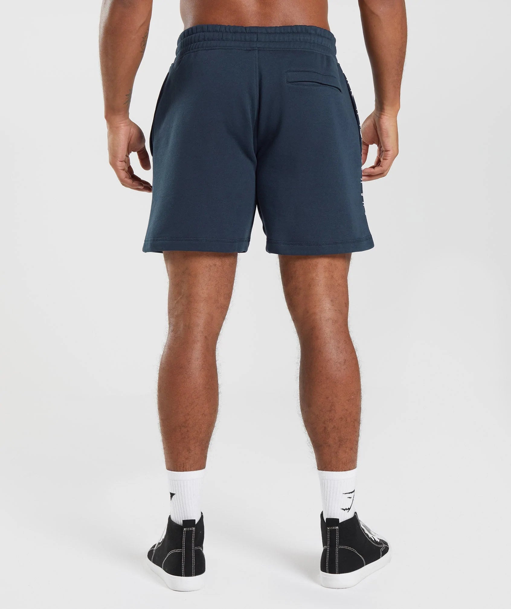 Recovery Graphic Shorts in Navy - view 3