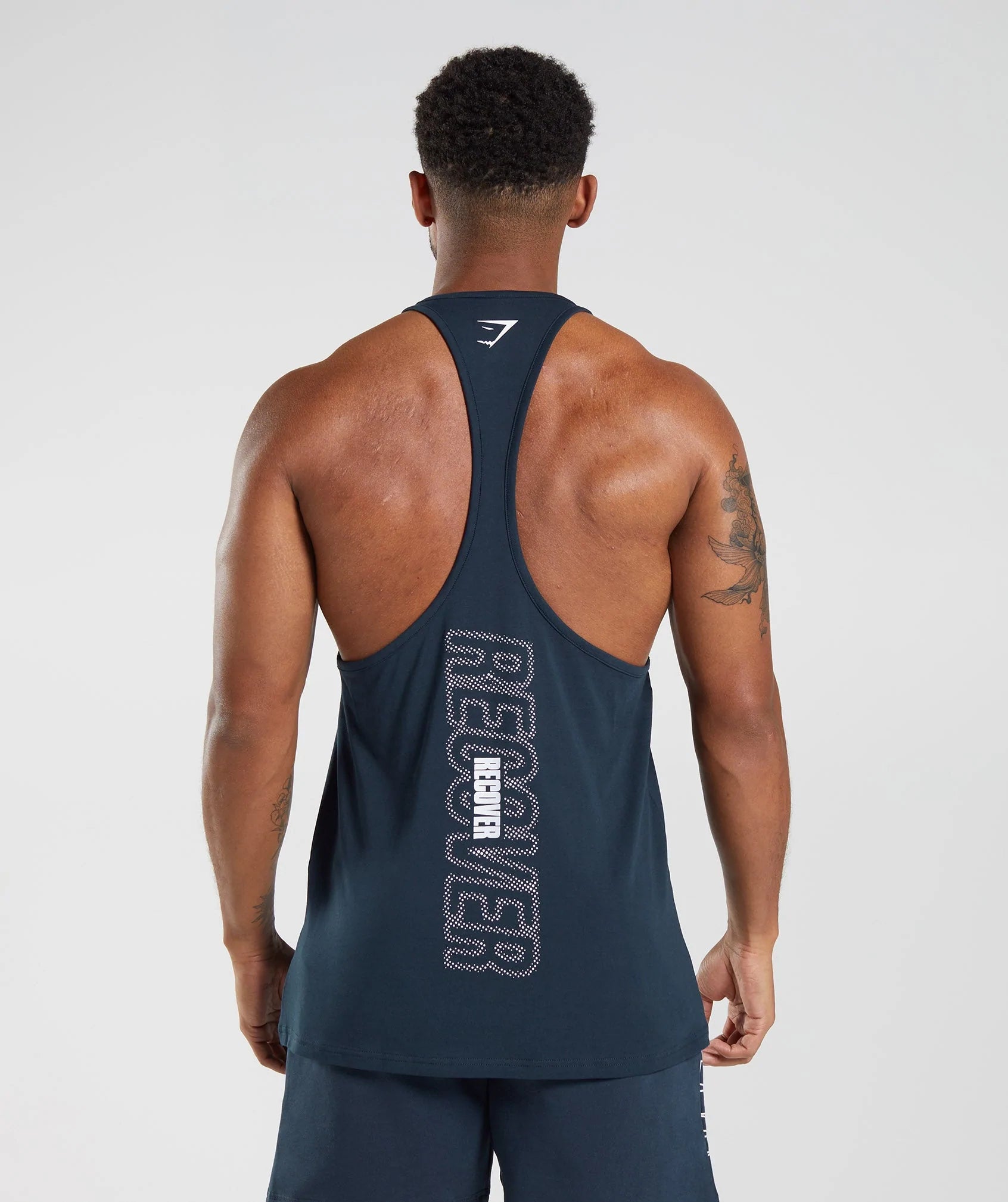 Recovery Graphic Stringer in Navy