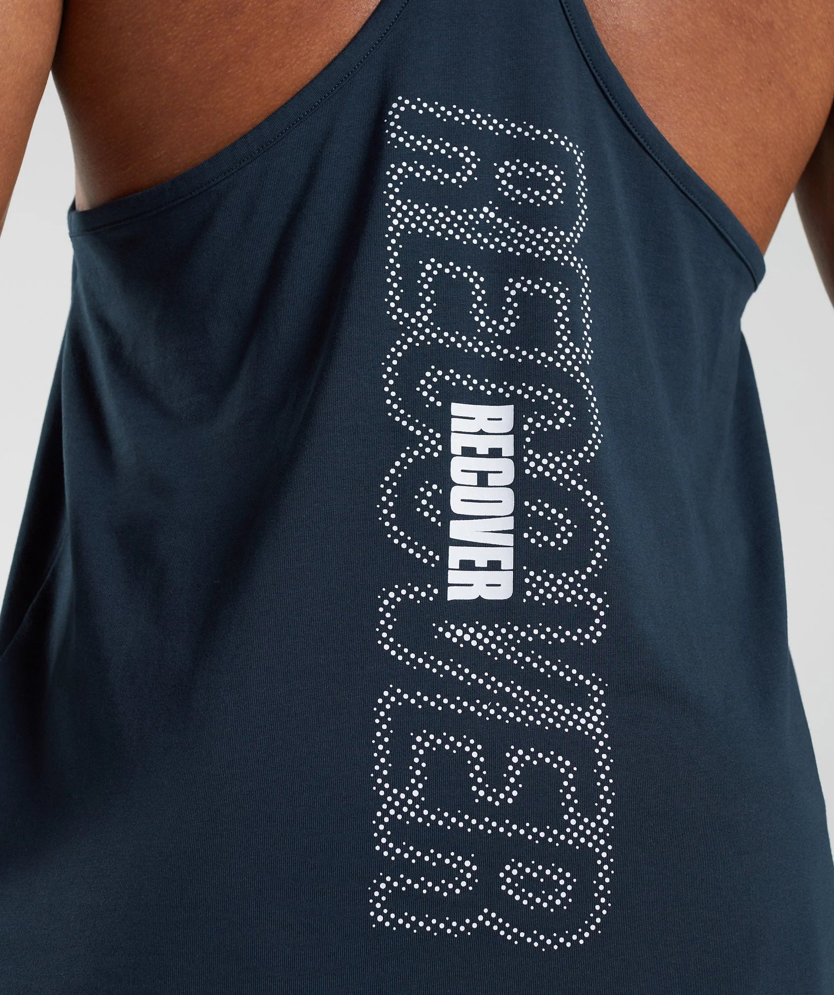 Recovery Graphic Stringer in Navy - view 6