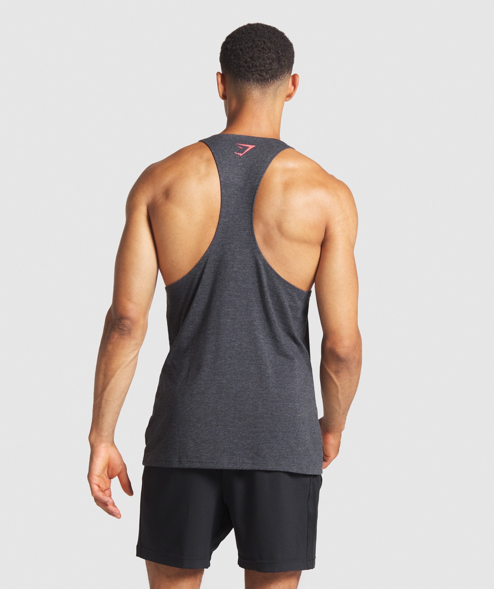 Graphic Extrude Stringer in Black Marl