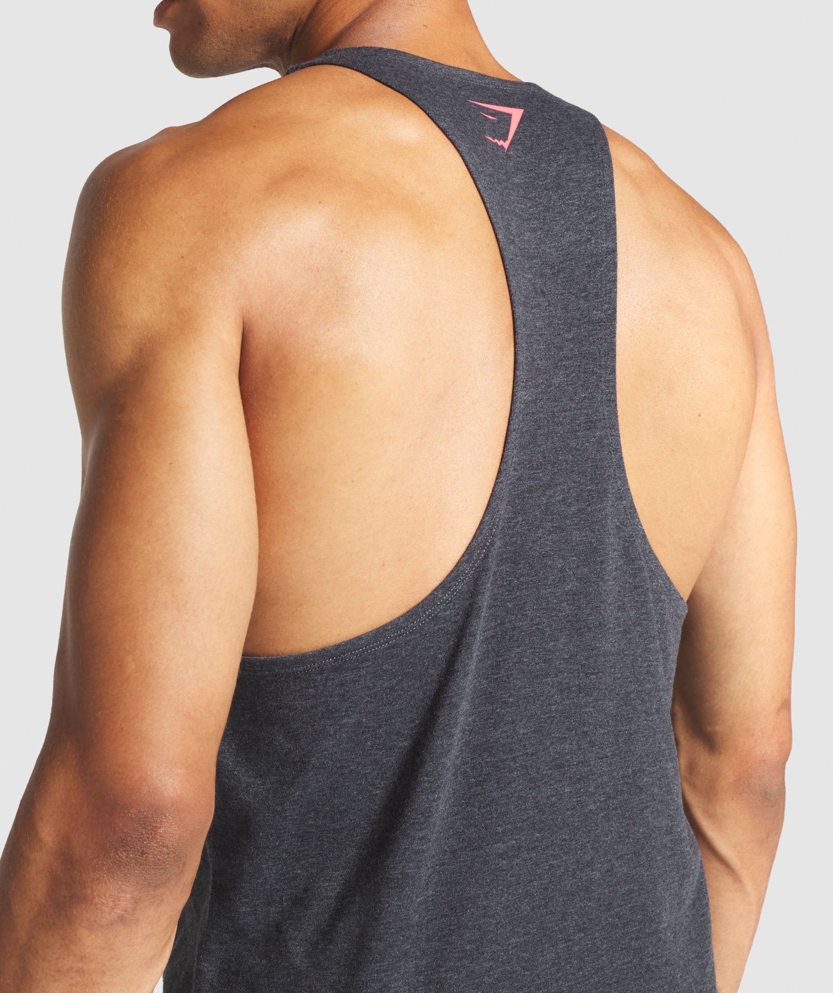 Graphic Extrude Stringer in Black Marl
