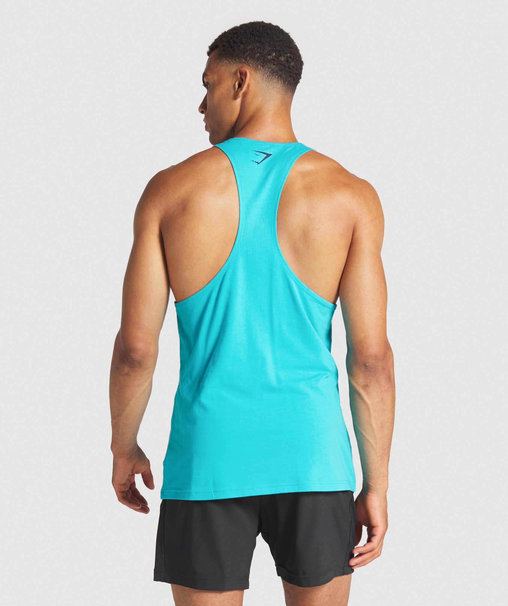 Graphic Geo Fade Stringer in Teal - view 2