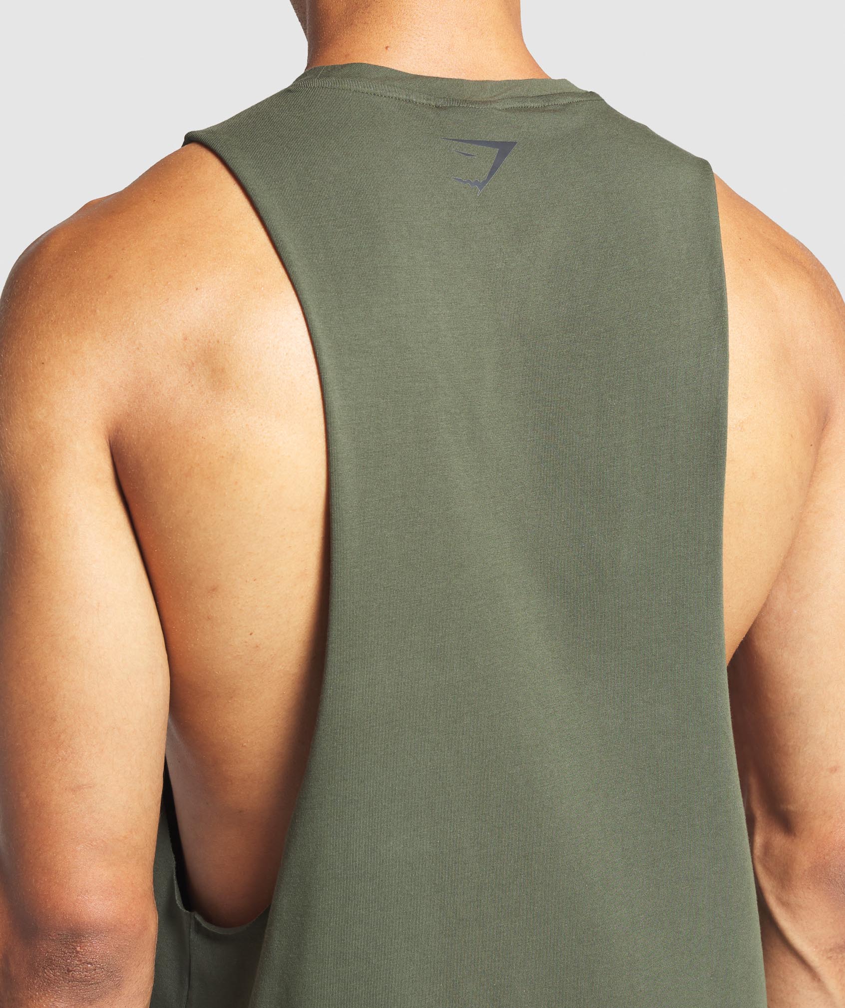 Graphic Geo Fade Tank in Dark Green - view 6