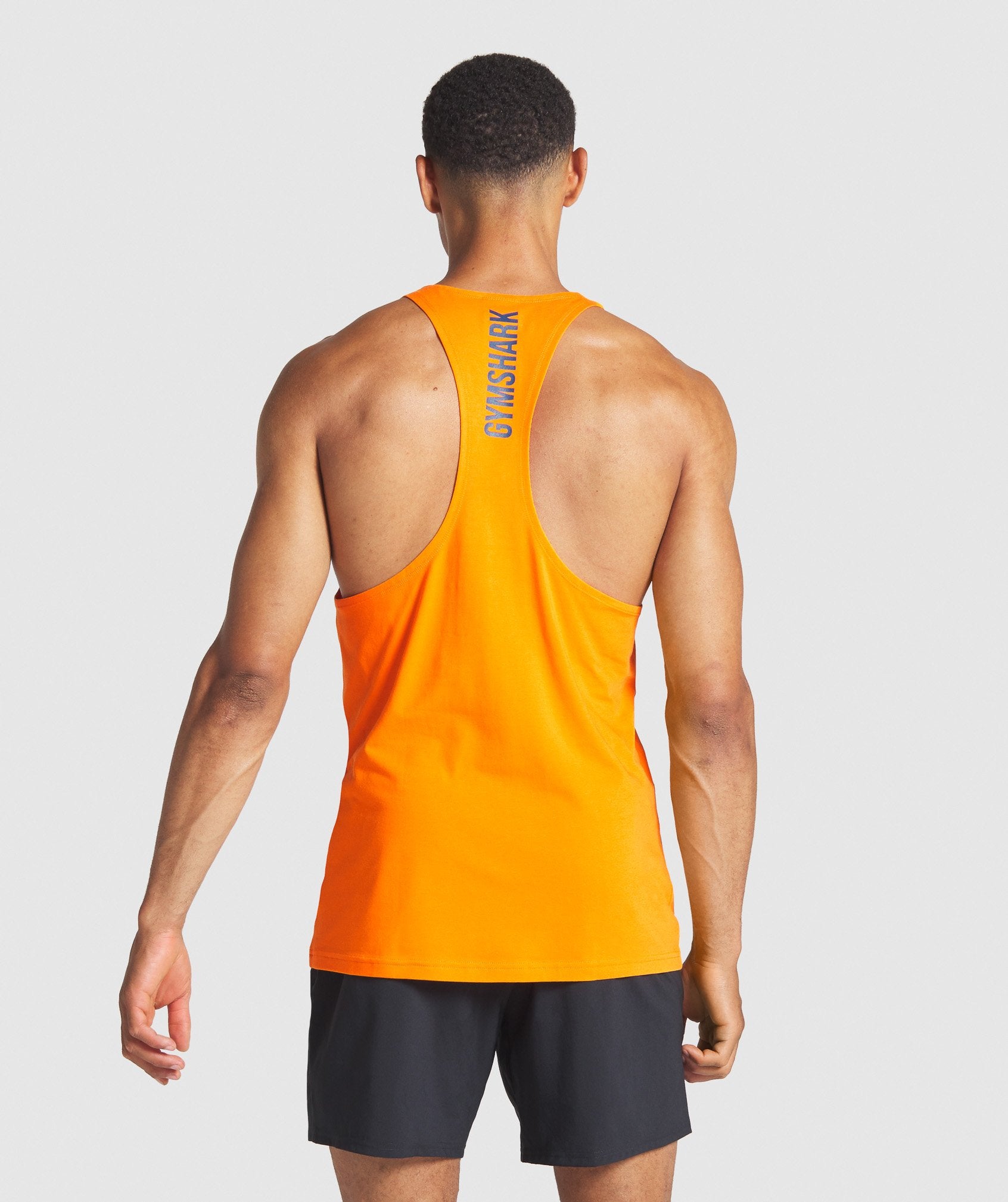 Graphic Infill Stringer in Orange - view 2