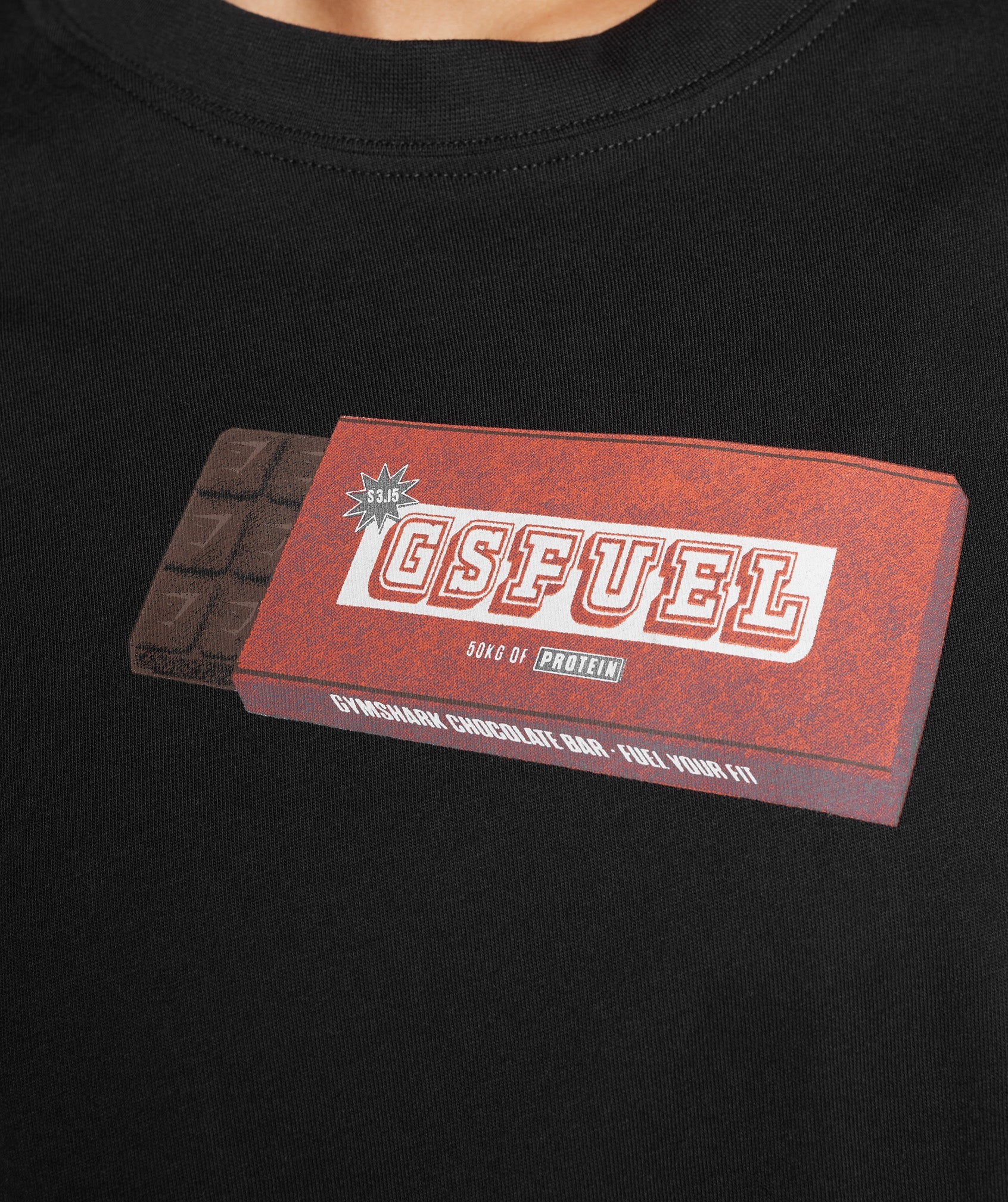 GS Fuel Oversized T-Shirt in Black
