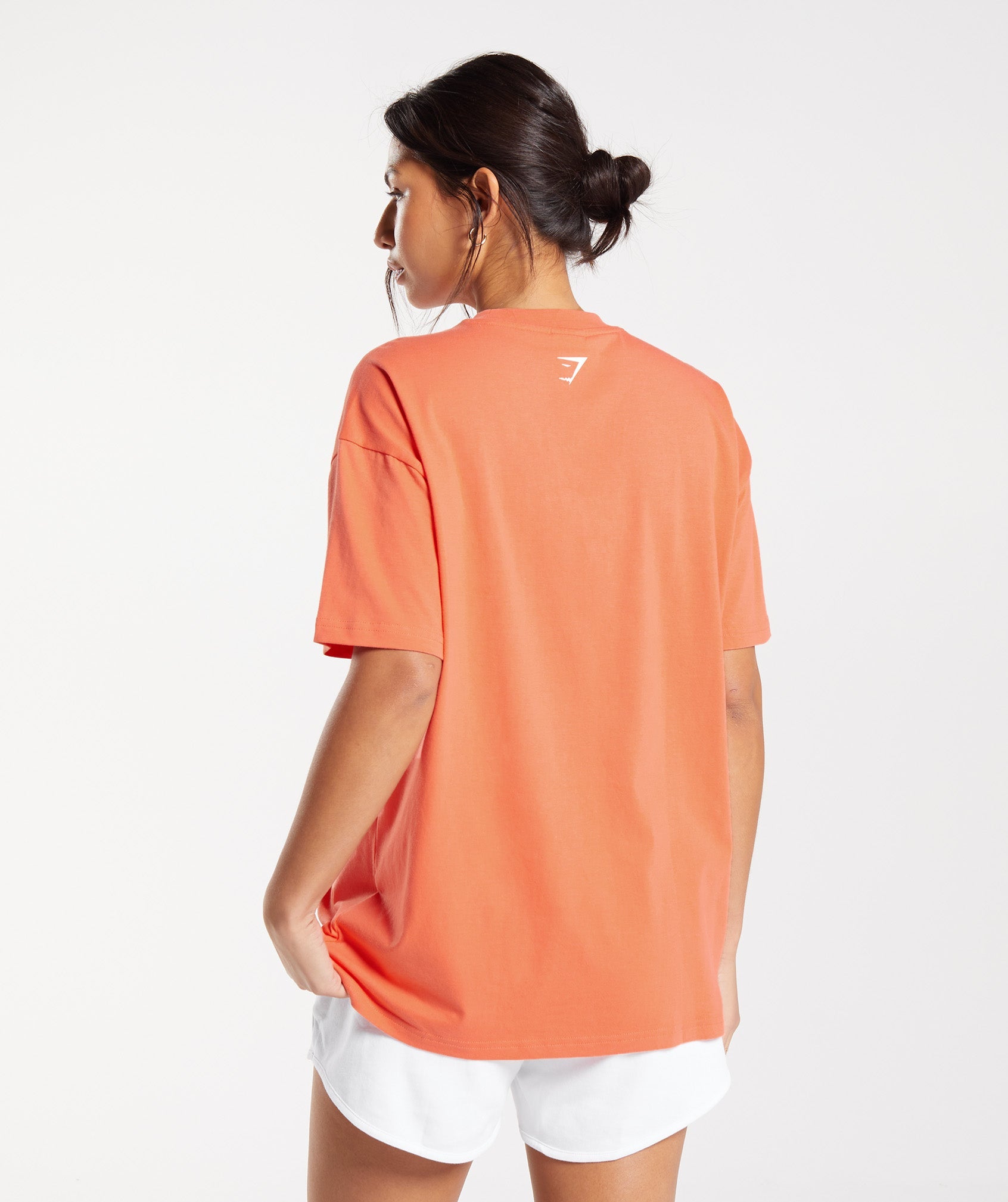 No Weighting Oversized T-Shirt in Aerospace Orange