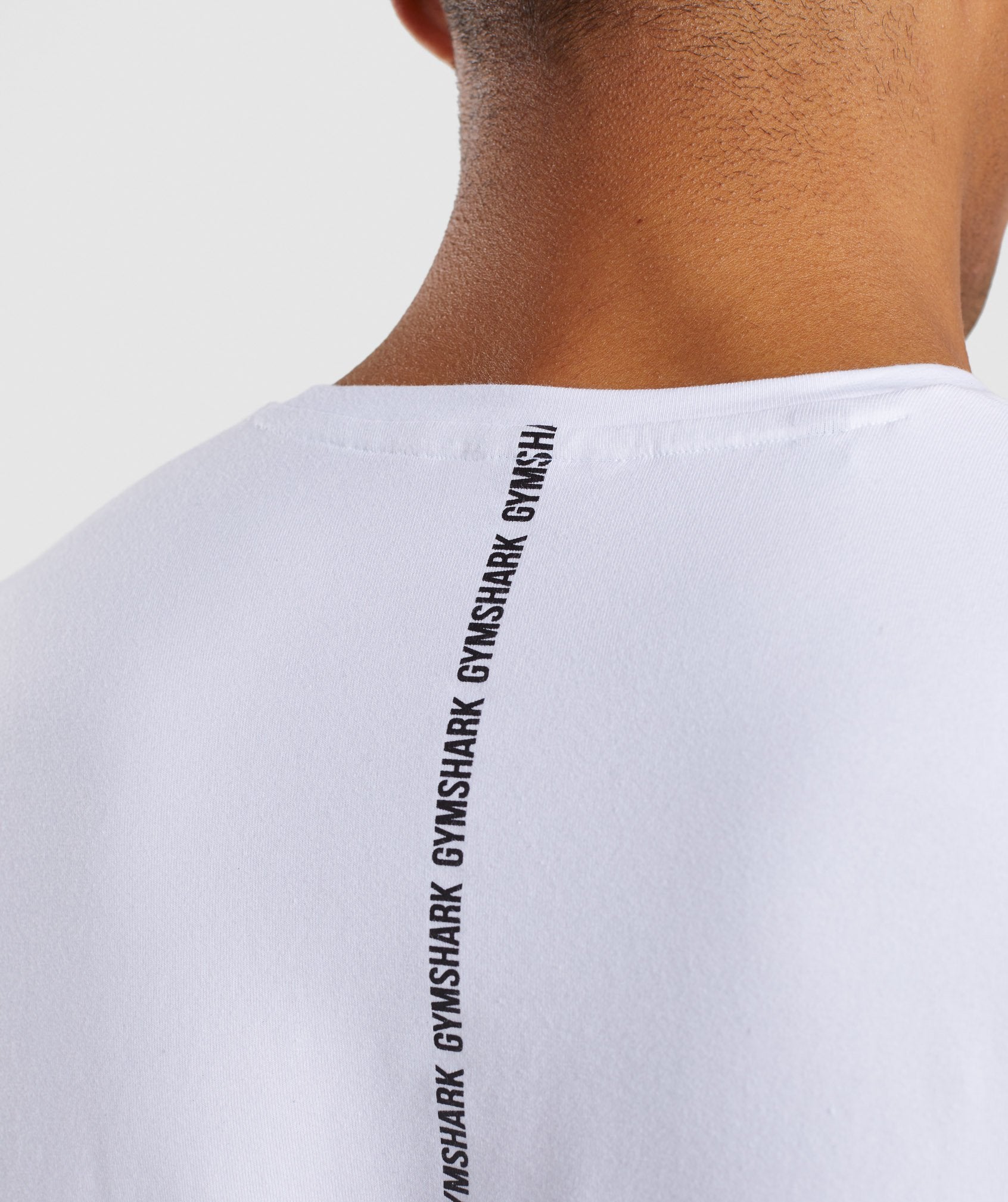 Linear T-Shirt in White - view 6