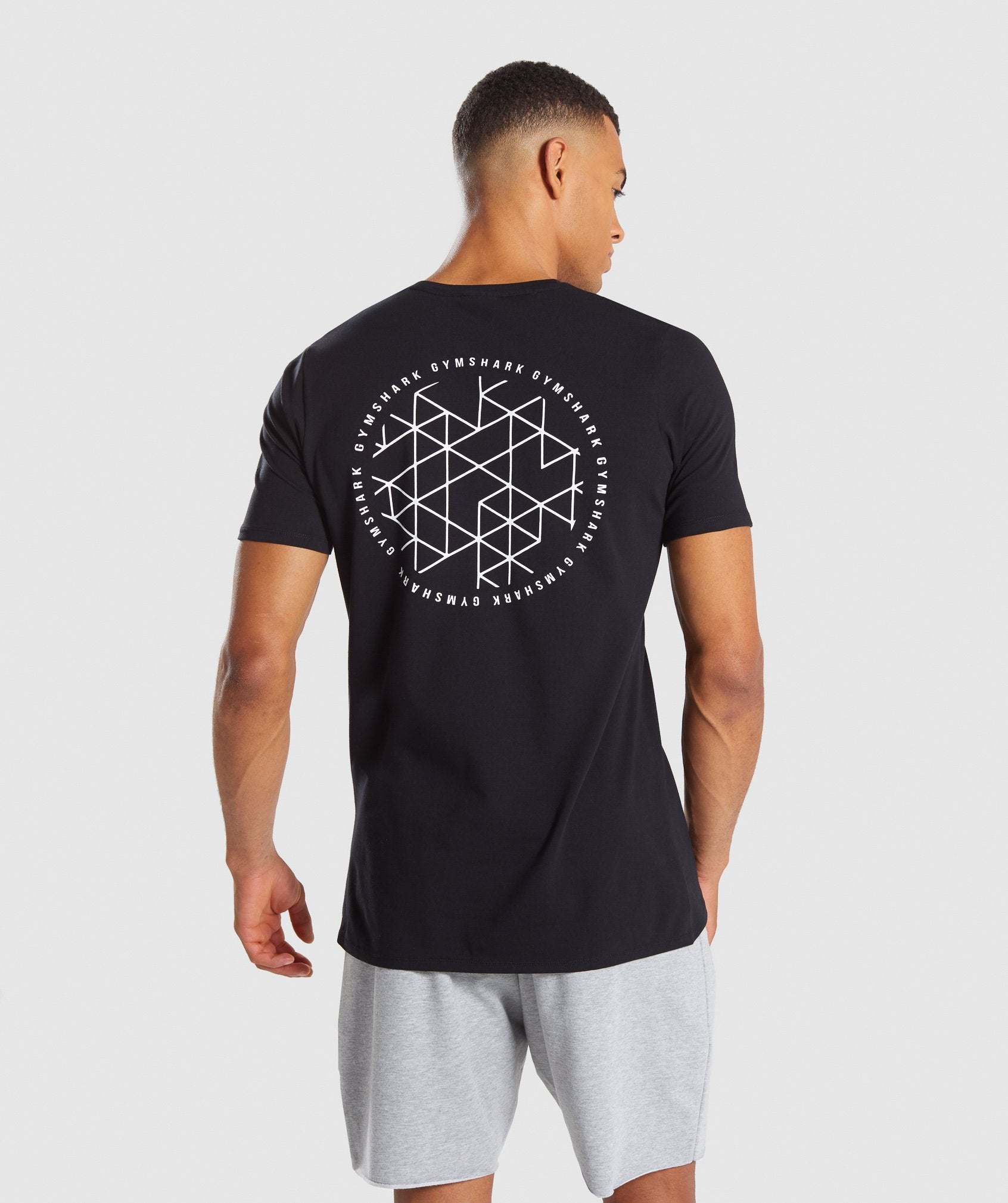 Geo T-Shirt in Black - view 2