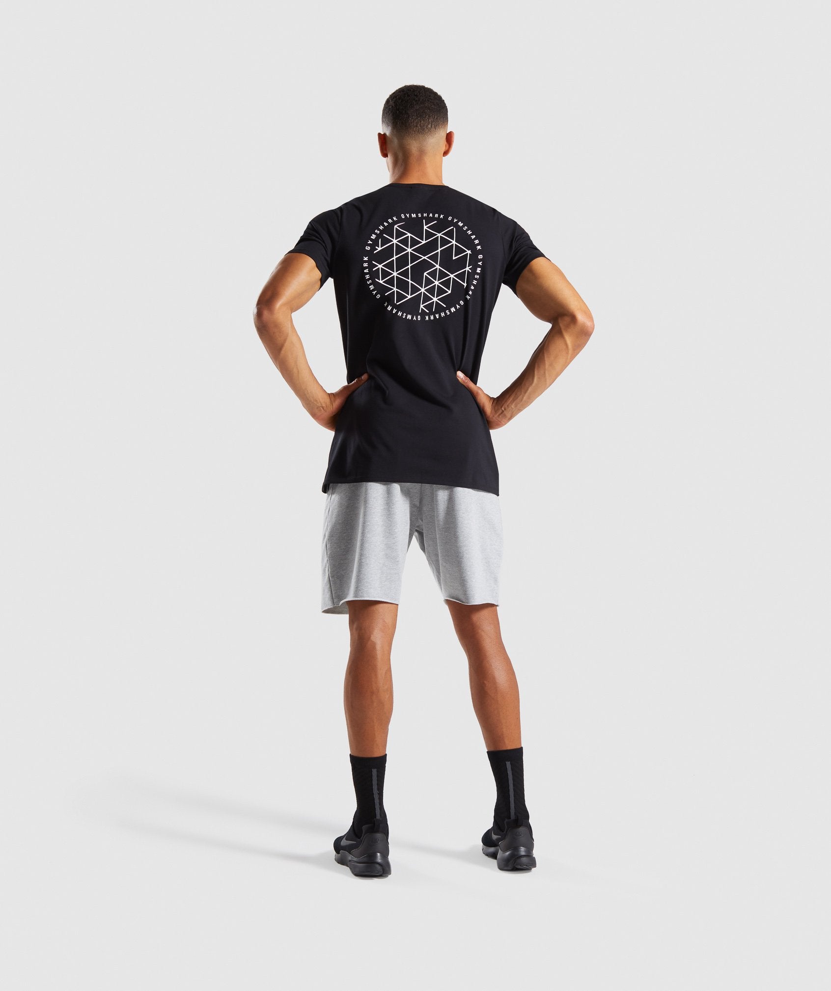 Geo T-Shirt in Black - view 4