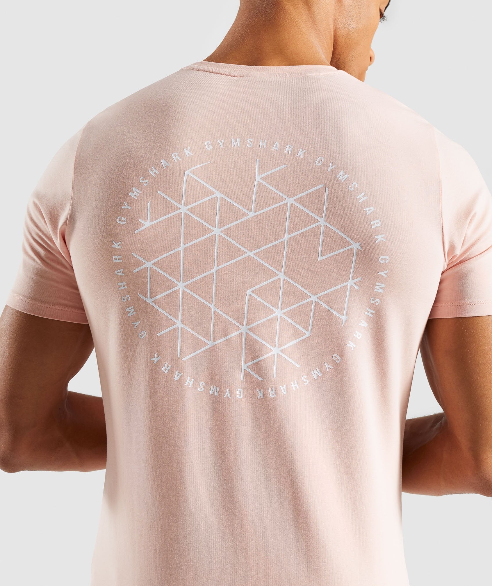 Geo T-Shirt in Blush Nude - view 5