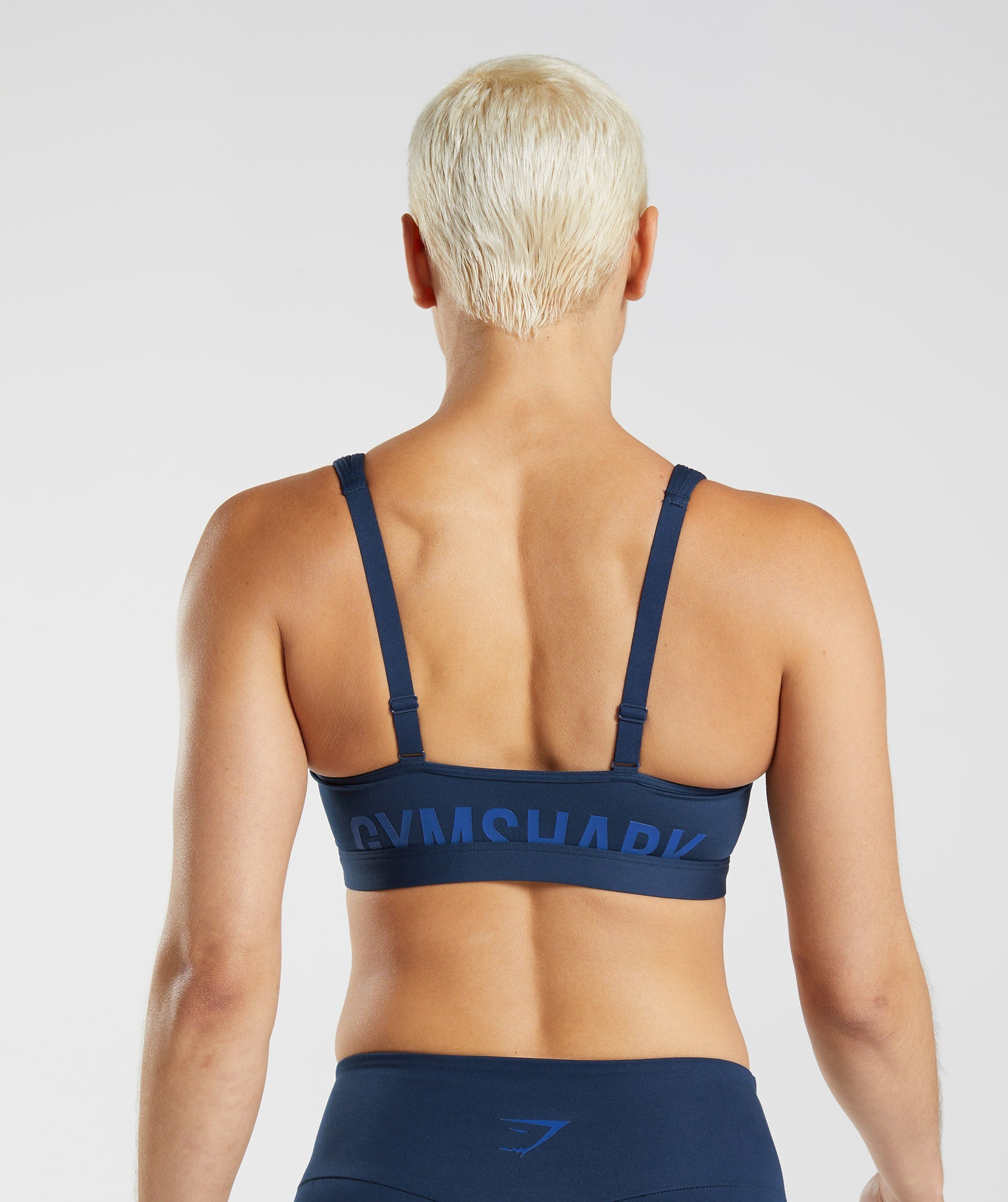 Fraction Sports Bra in Navy