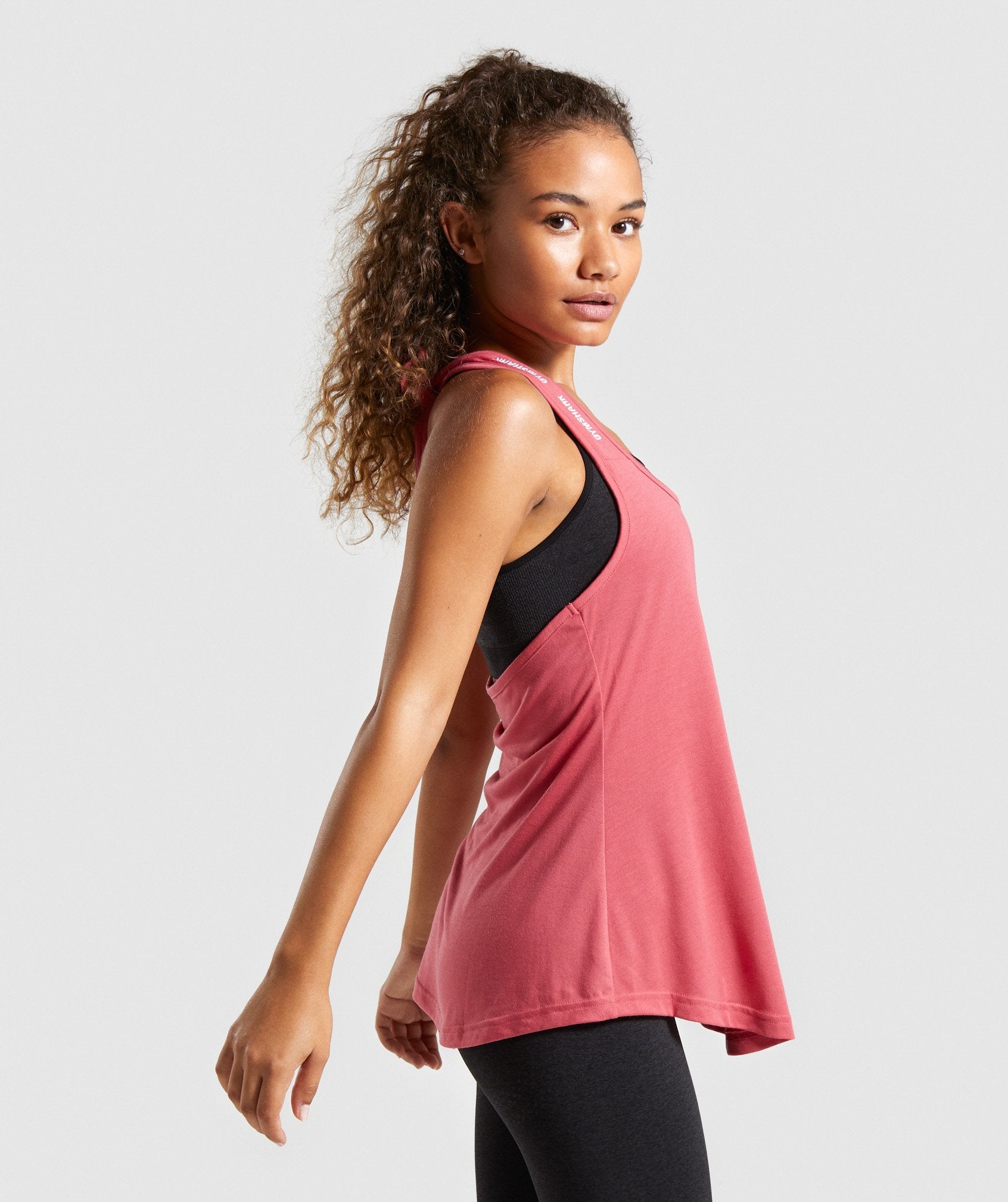 Ark Halter Neck Vest in Rose - view 3