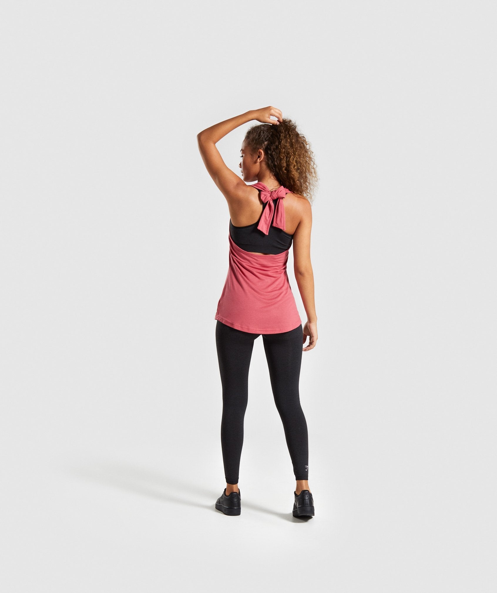 Ark Halter Neck Vest in Rose - view 4