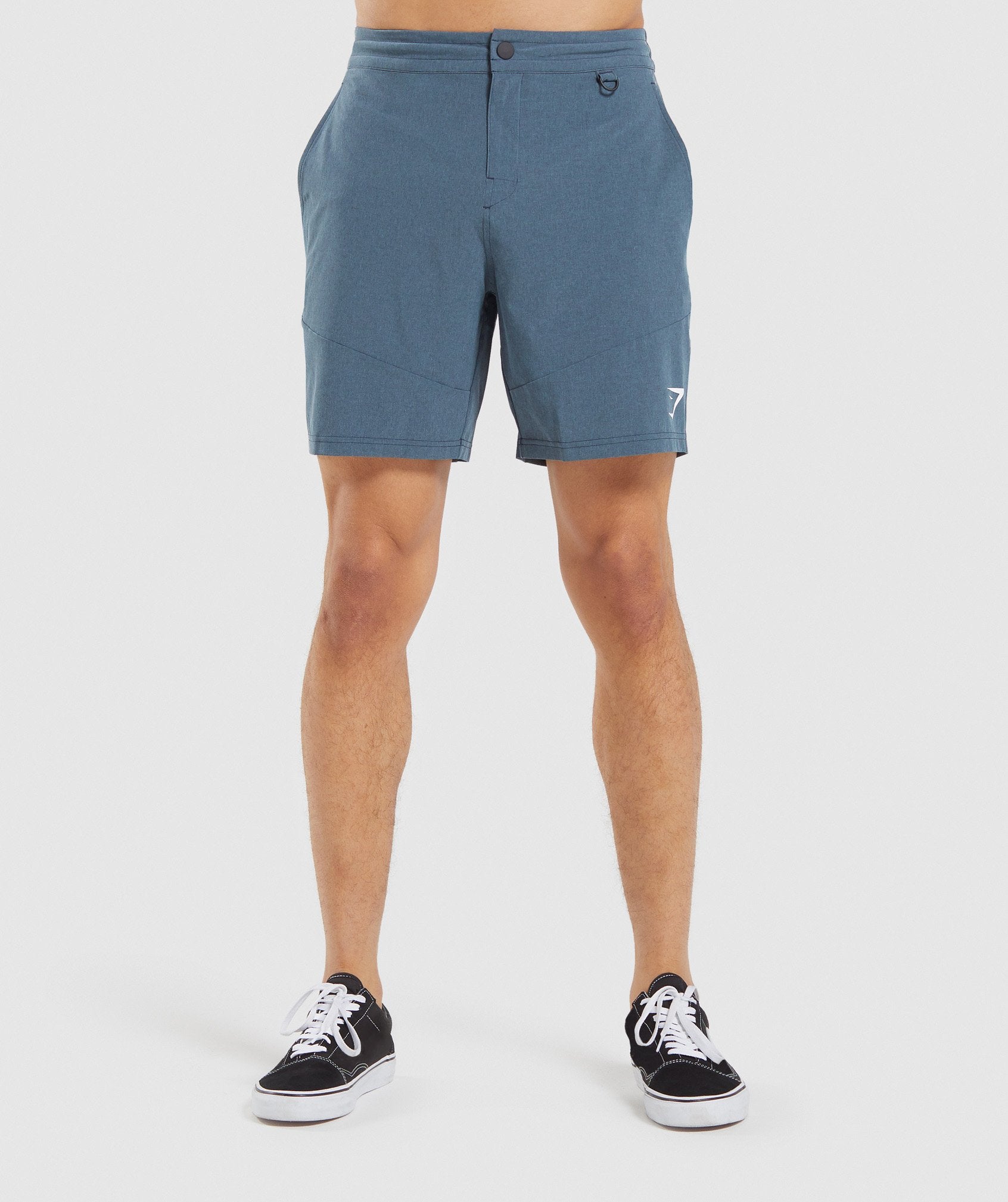 Hybrid Swim Shorts in Dark Blue Marl